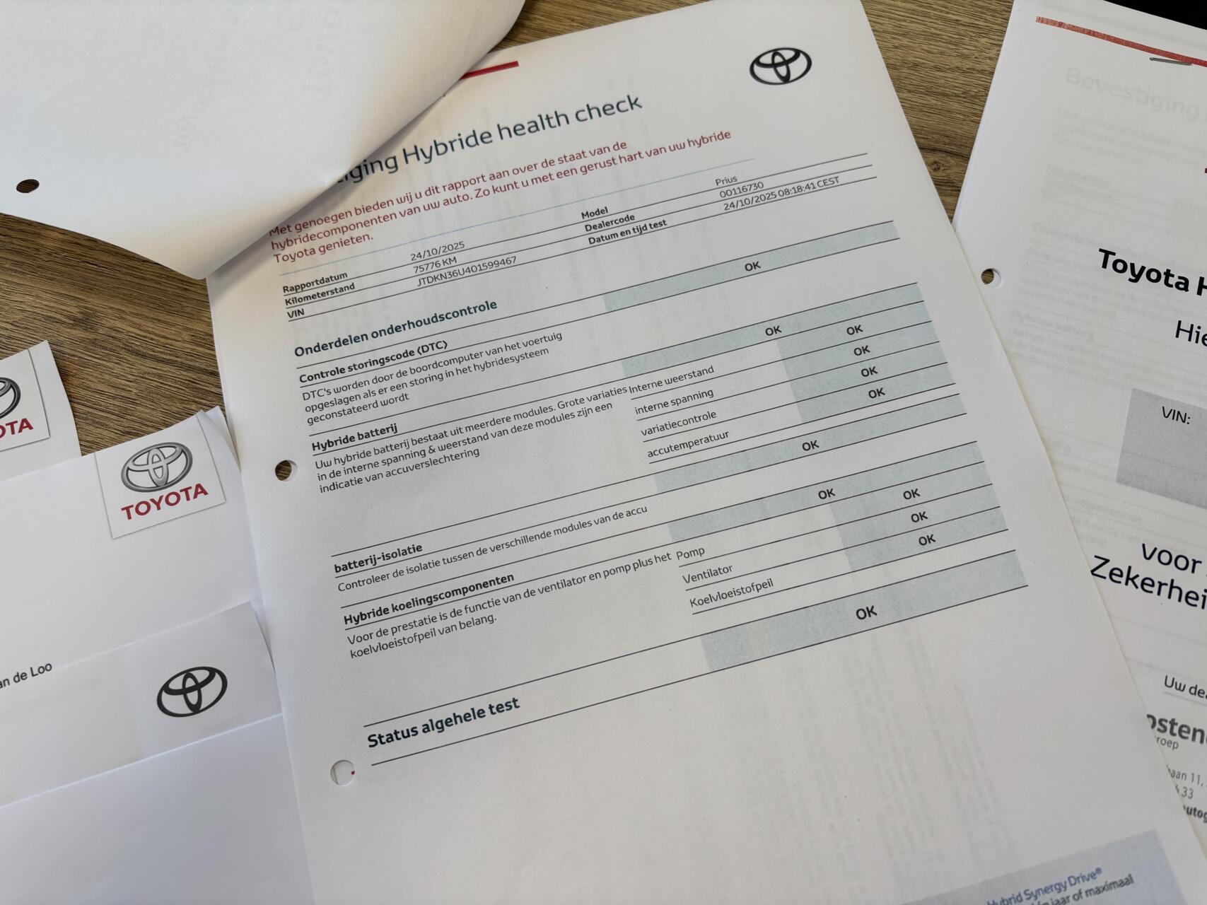 Foto van Toyota Toyota Prius