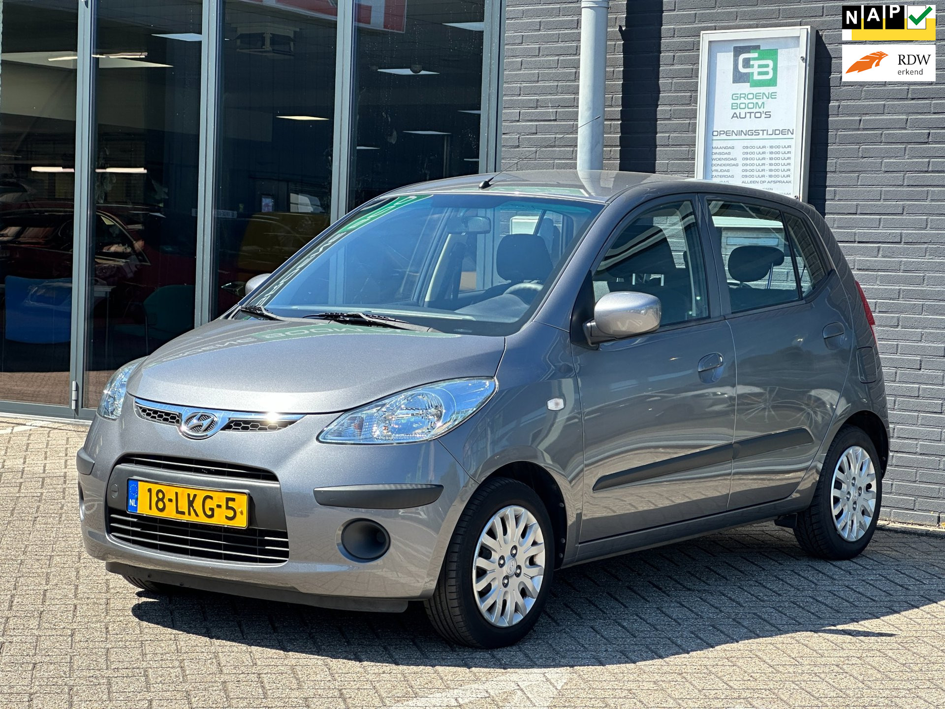 Hyundai I 10 1.1 Dynamic/5-DRS/APK TOT 06-2027/NL-AUTO NAP!! 2010 - voorkant