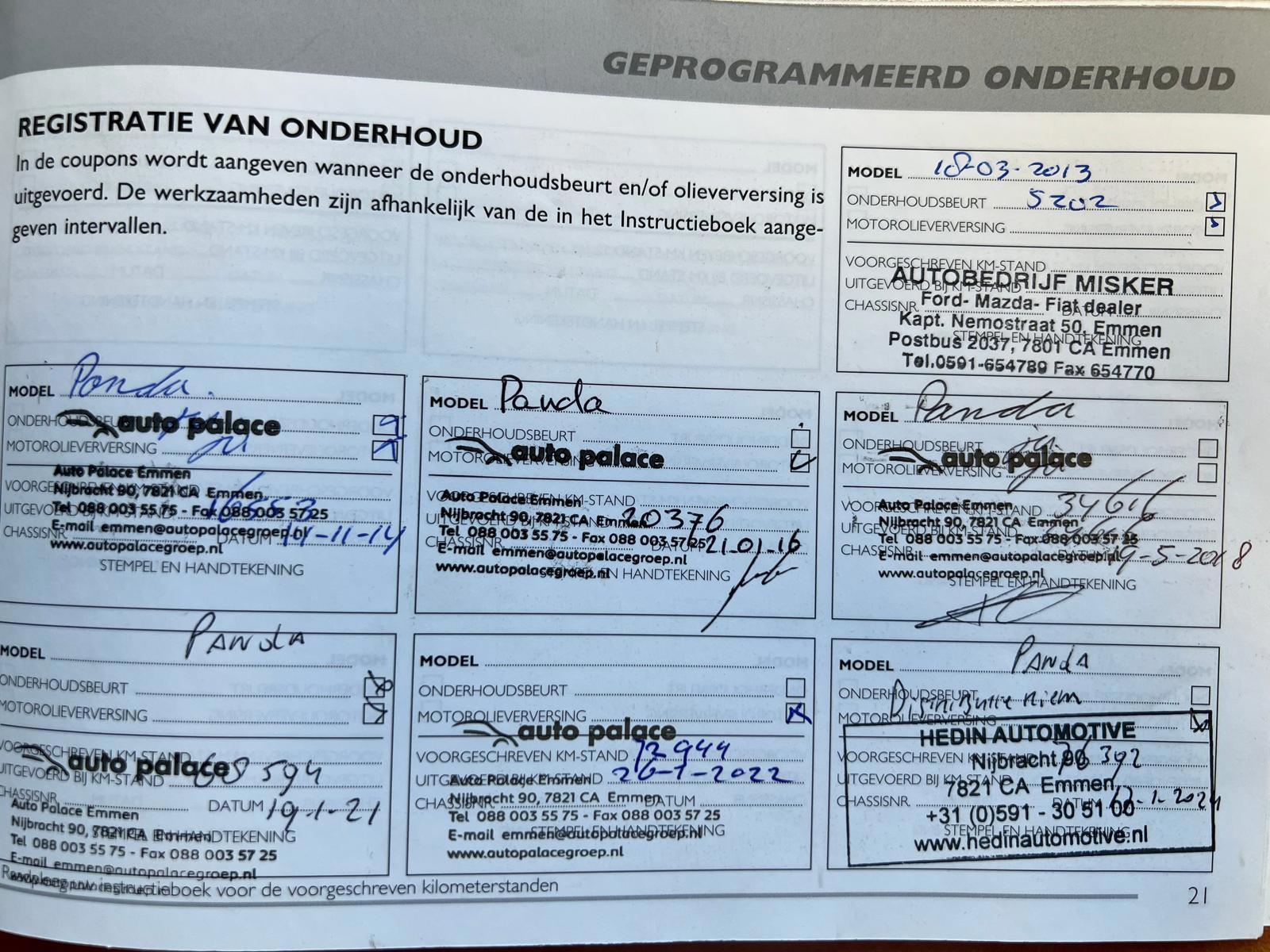 Foto van Fiat Fiat Panda