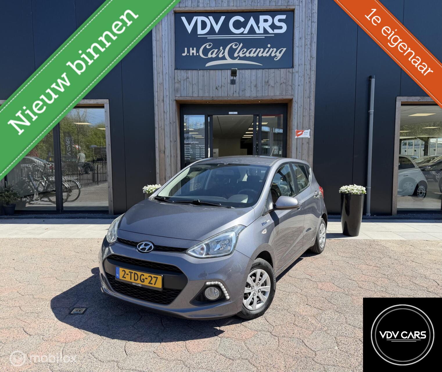 Hyundai I10 1.0i i-Motion Comfort | Clima | Cruise | LED | 1e Eig 2014 - voorkant