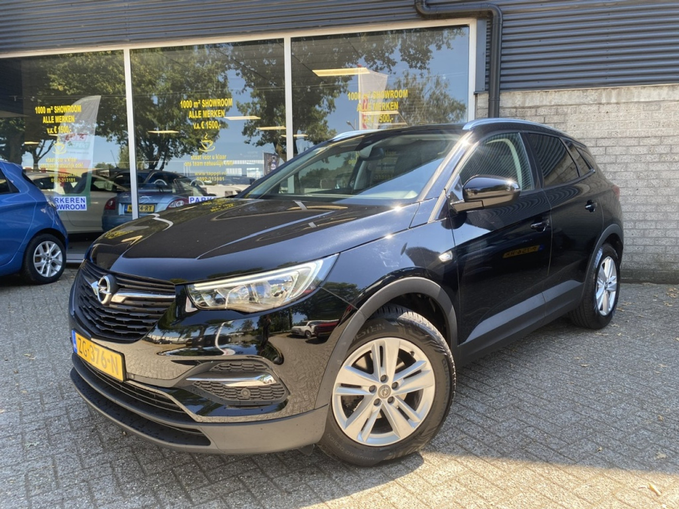 Opel Grandland X 1.2 Turbo Business + Clima/Navi/Camera/Half Leder/CarPlay 2019 - voorkant