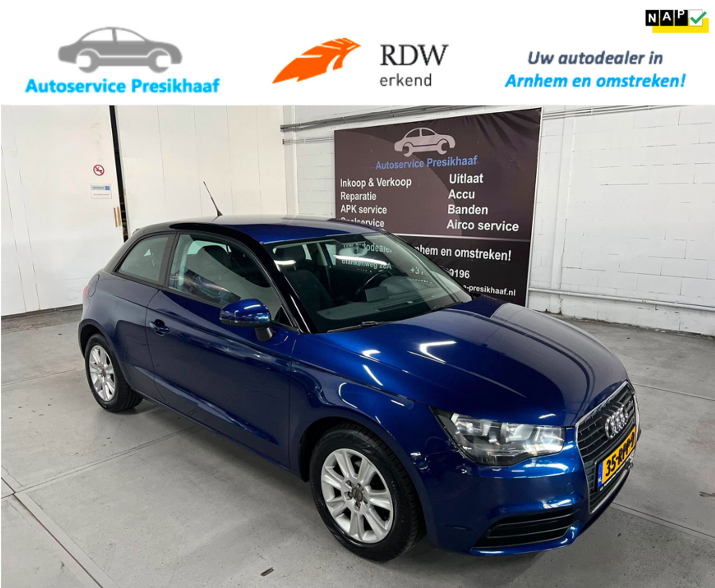 Audi Audi A1 1.2 TFSI Attraction Pro Line Business 2011 - voorkant