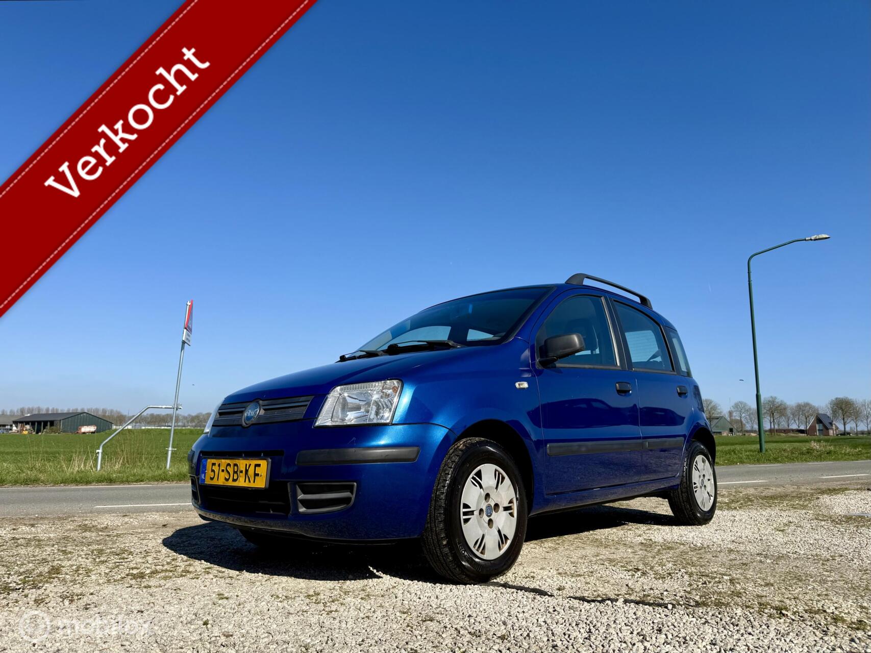 Fiat Fiat Panda 1.2 Dynamic, BJ 2005, Airco, Automaat, Zuinig 2005 - voorkant