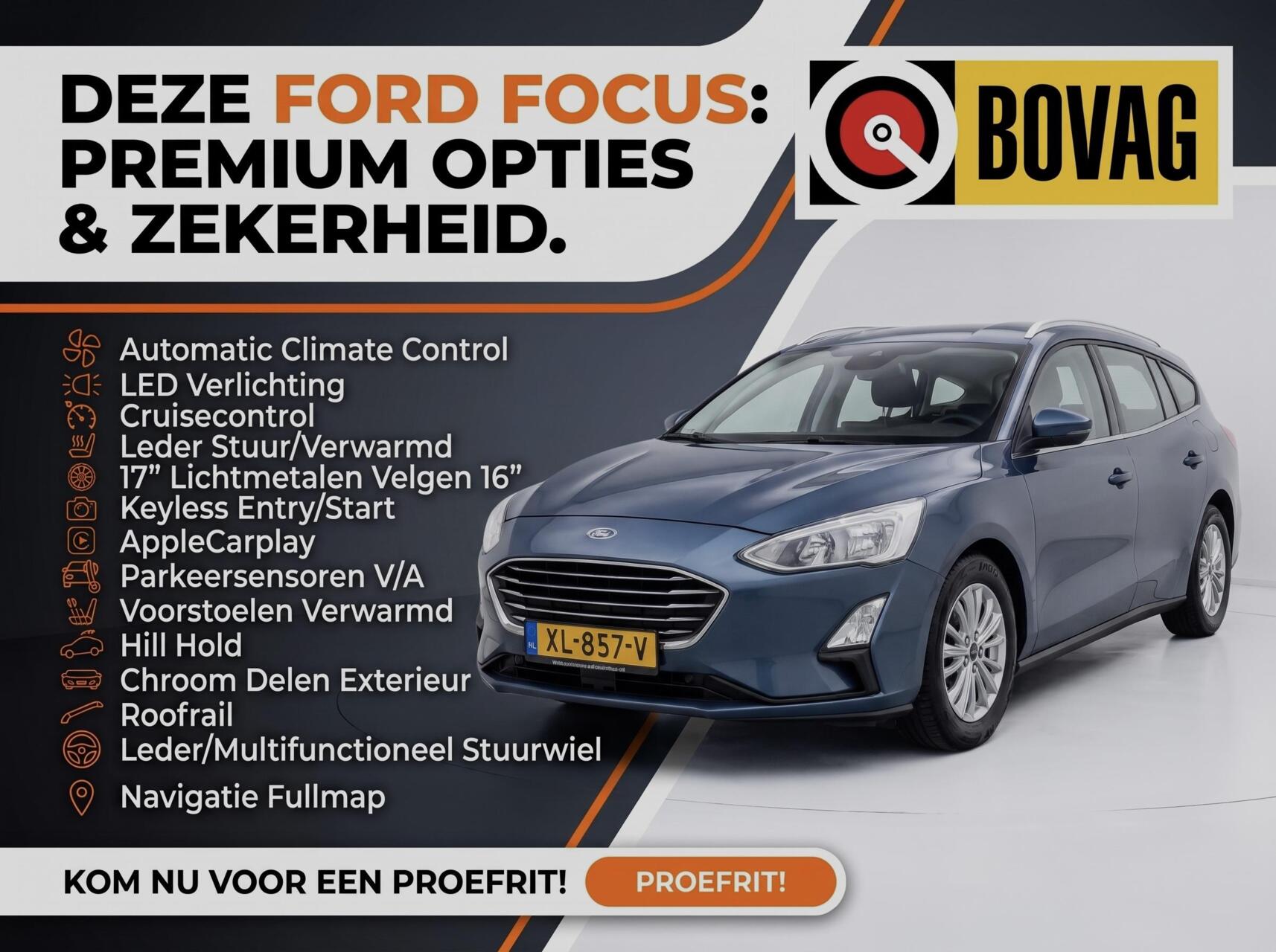 Ford Focus 1.0 EcoBoost Titanium Business 2019 - voorkant