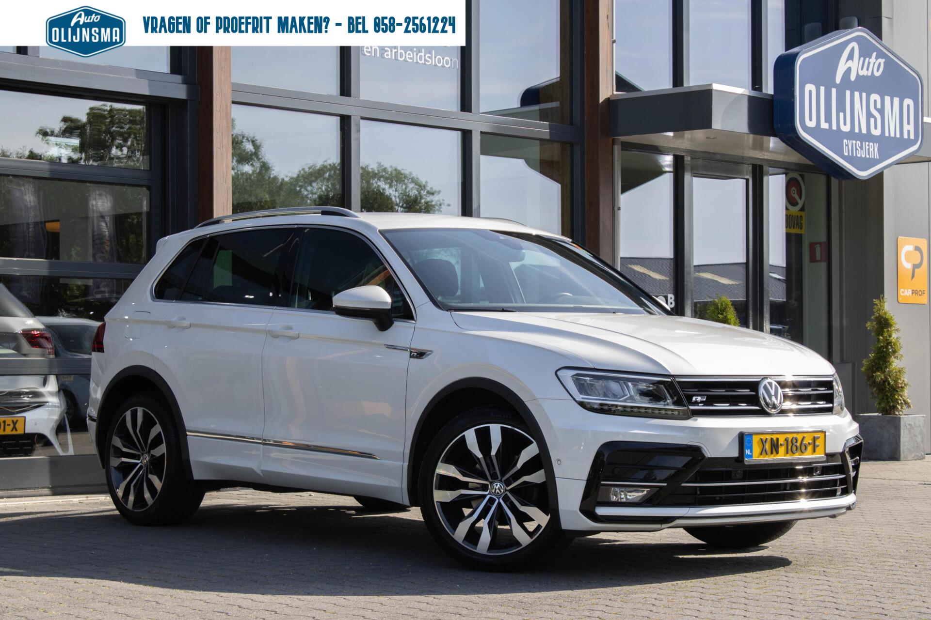 Volkswagen Tiguan 1.5 TSI ACT Highline Business R|Trekhaak|Camera|Stoelverwarming| 2019 - voorkant
