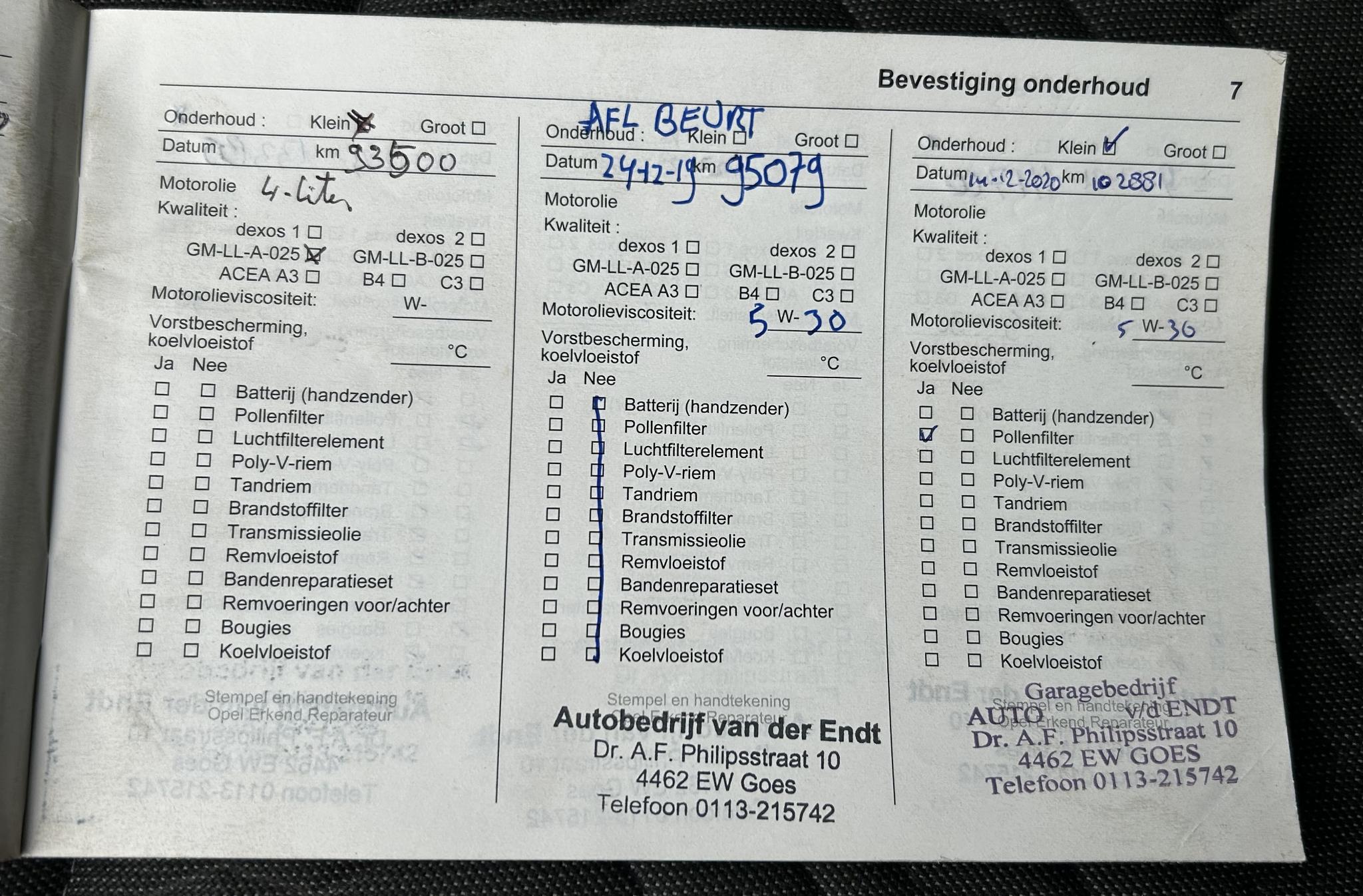 Foto van Opel Meriva