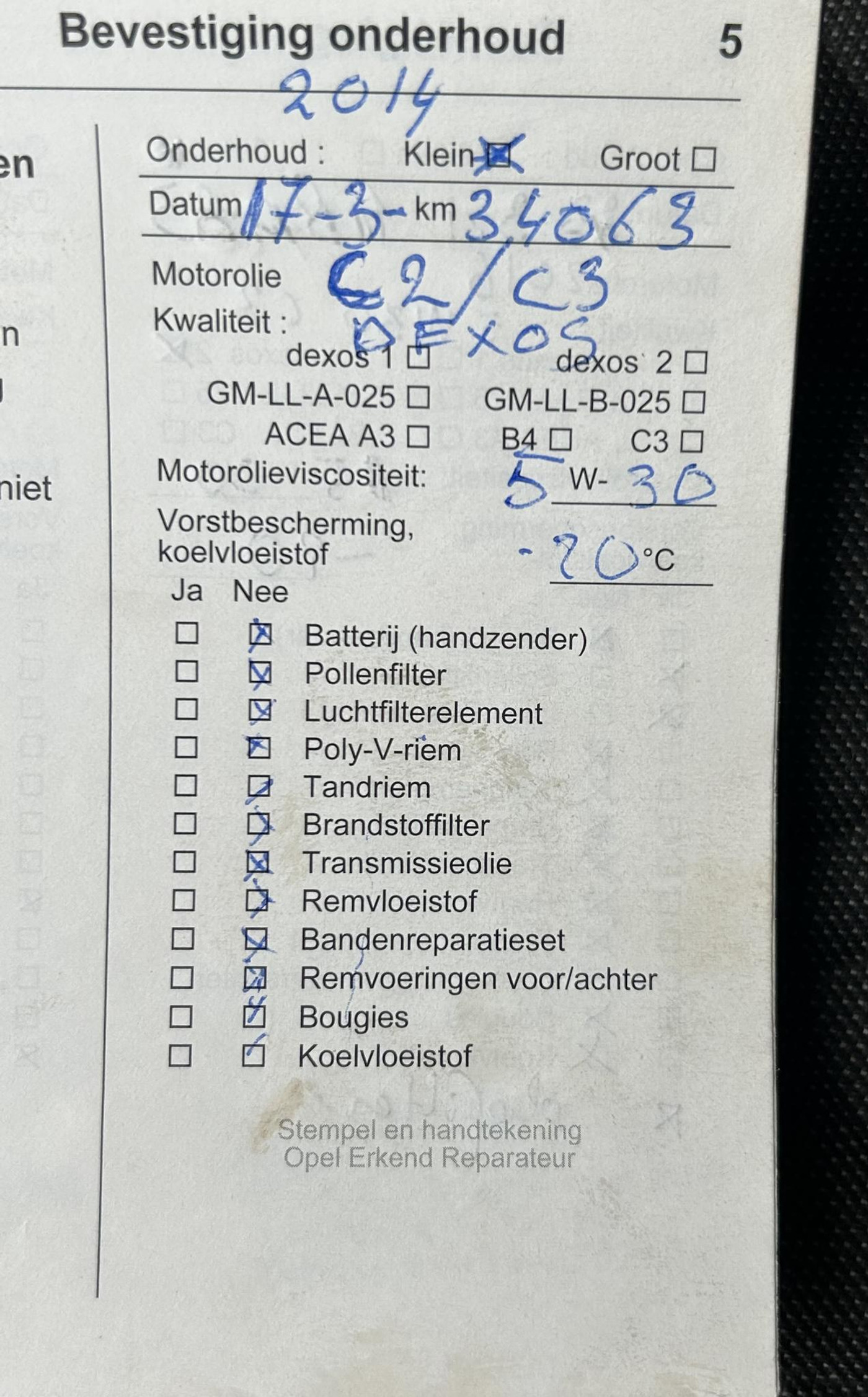 Foto van Opel Meriva