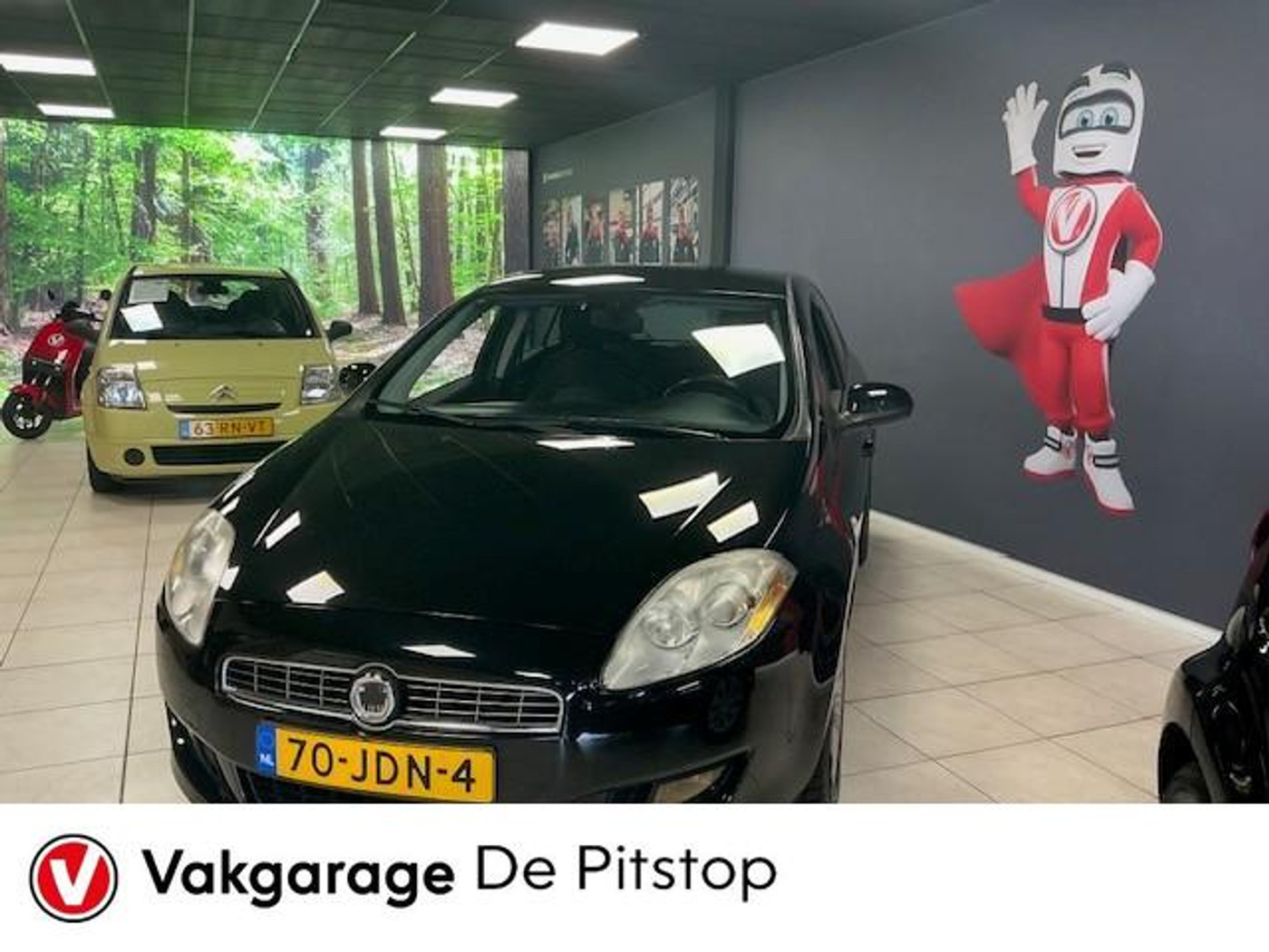Fiat Fiat Bravo 1.4 Corporate CLIMA TREKHAAK  139000KM 2009 - voorkant