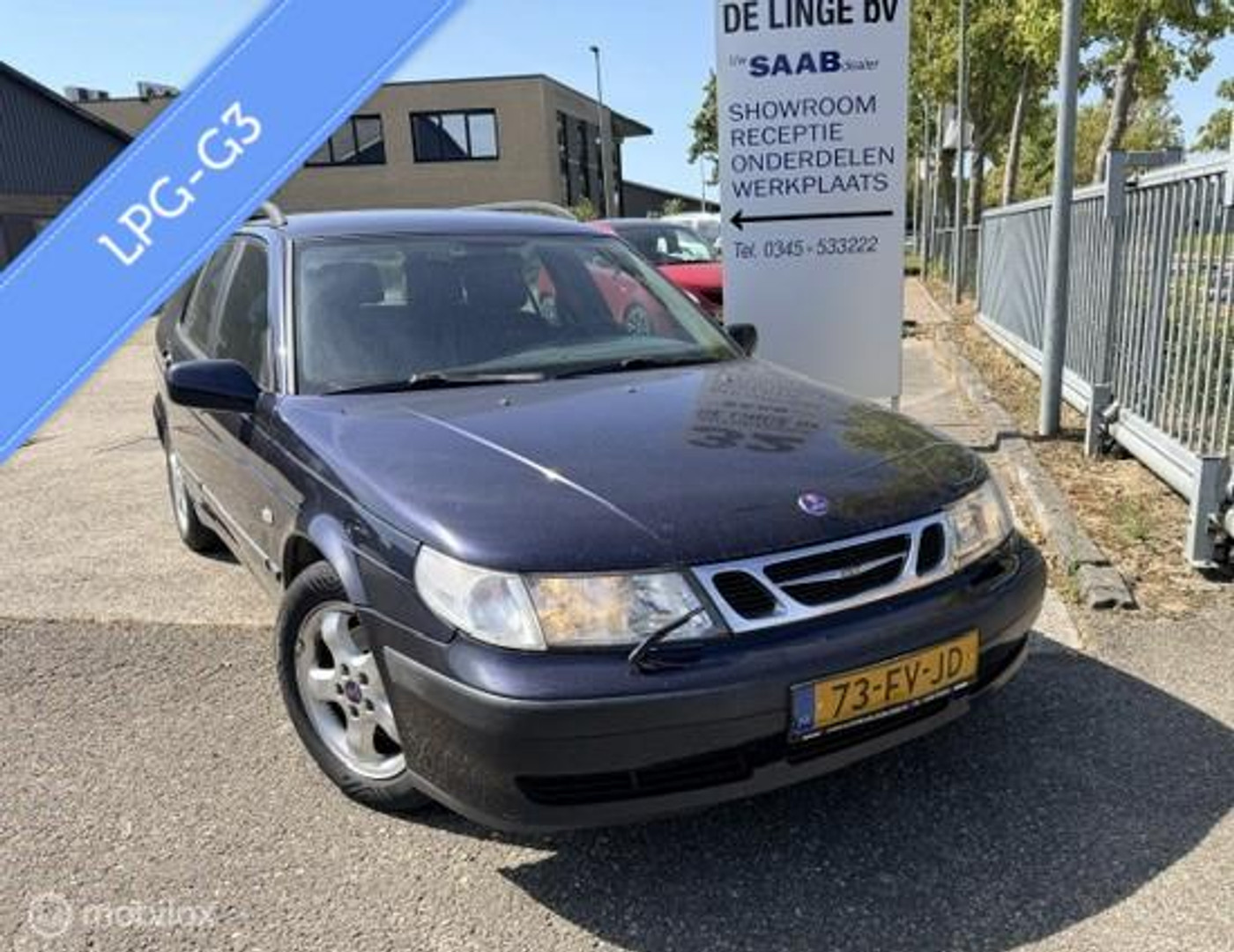 Saab Saab 9-5 2.0t 2000 - voorkant