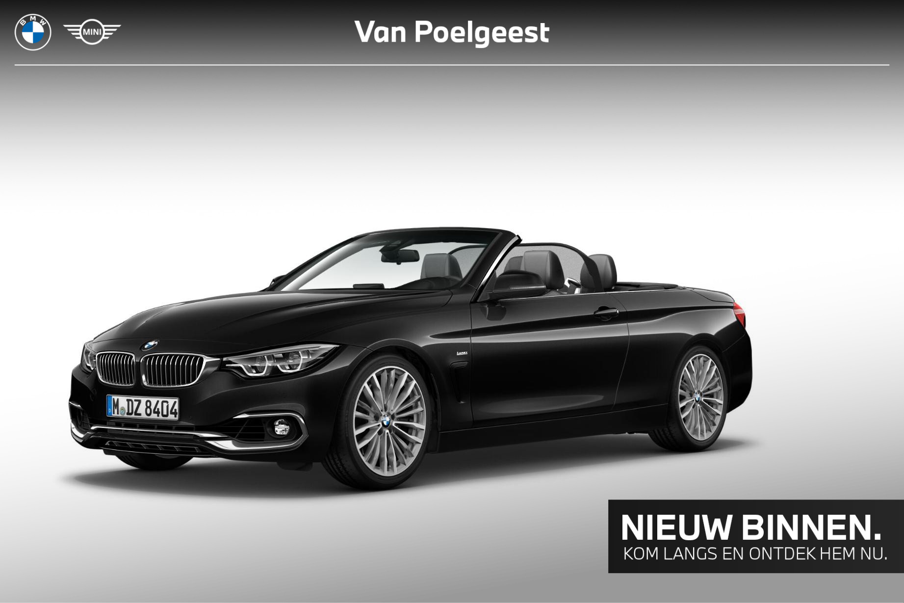BMW 440i xDrive 440i xDrive Innovationspakket Model Luxury Line 2018 - voorkant