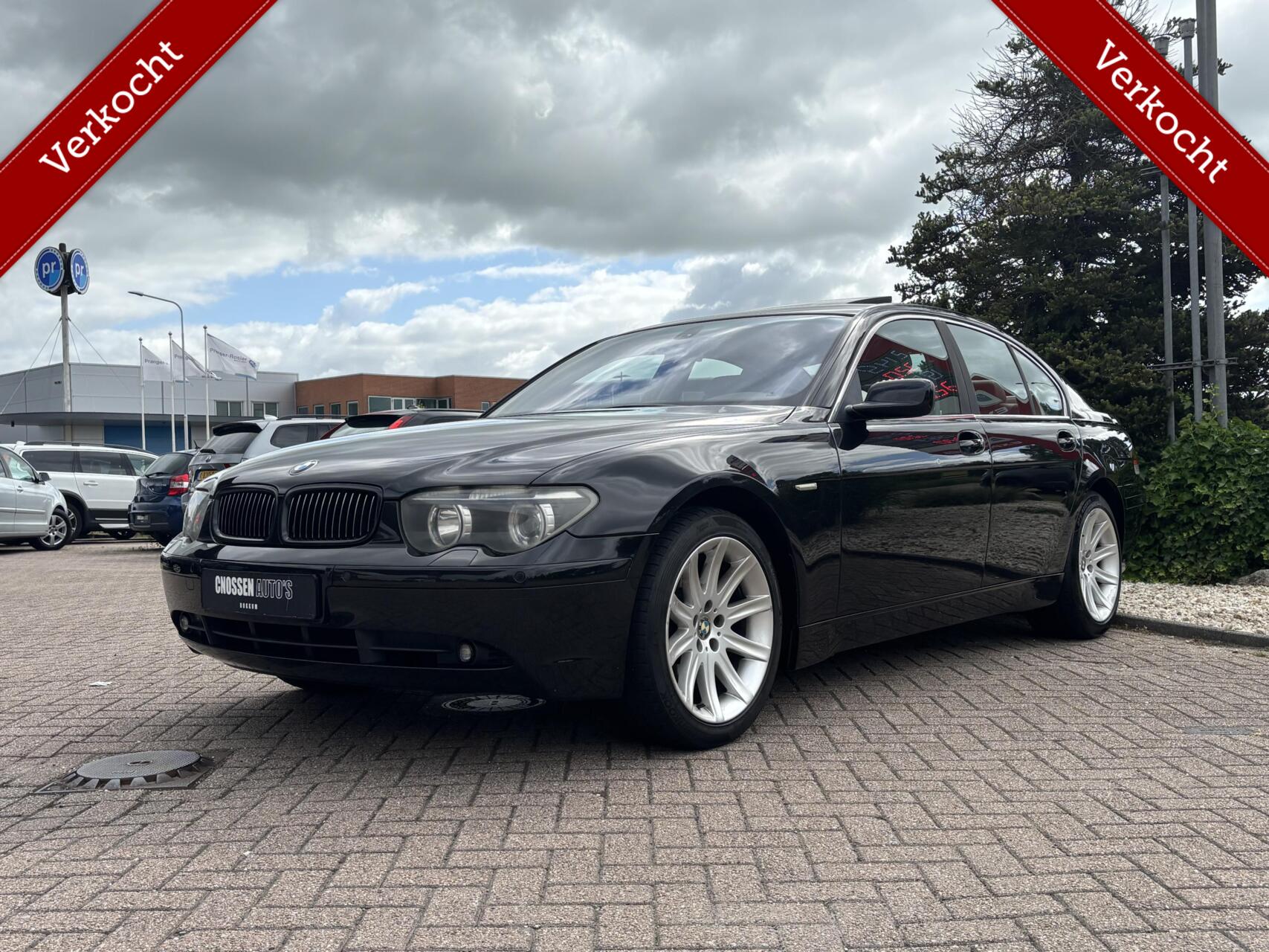 BMW 7er Reihe 745i, 19 inch, Xenon, leer, Navi, Nette auto! 2002 - voorkant