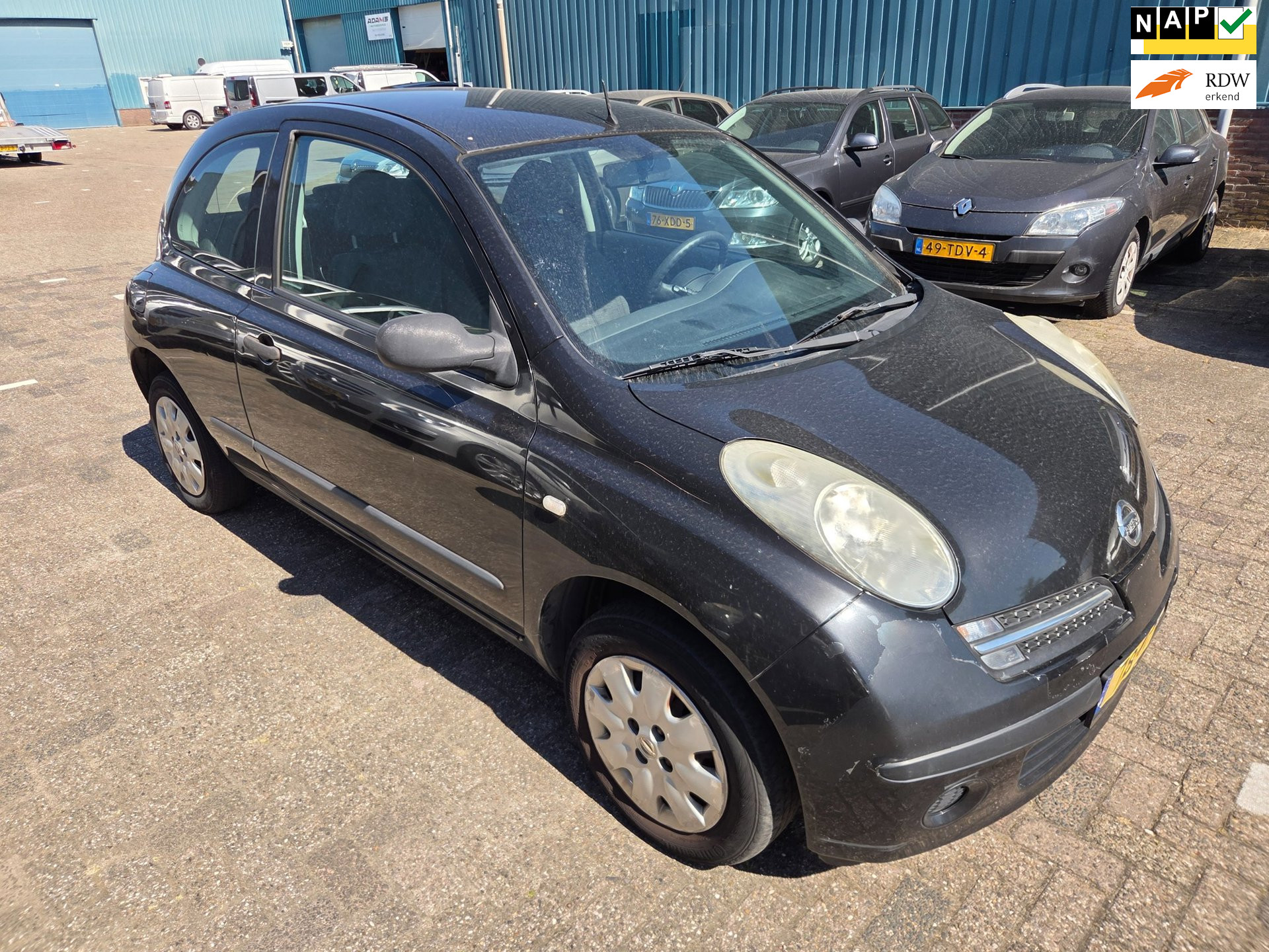 Nissan Nissan Micra 1.2 Visia AIRCO  . zeer weinig gelopen 70460 NAP 2006 - voorkant