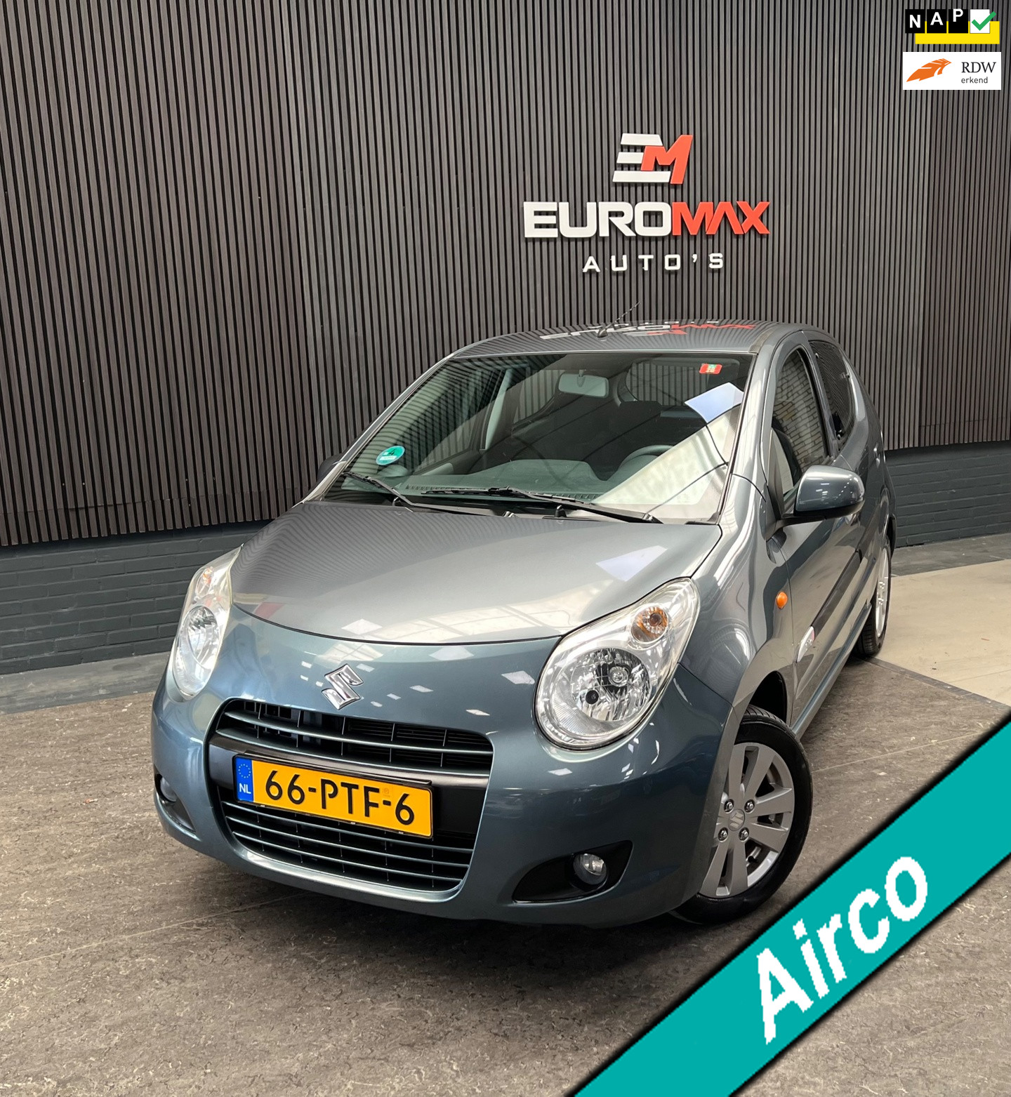 Suzuki Alto 1.0 Exclusive - 2e eigenaar - Nette auto 2011 - voorkant