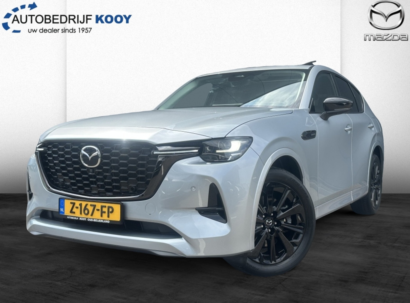 Mazda Mazda Cx-60 2.5 PHEV Homura / alle pakketten / Pano dak 2024 - voorkant