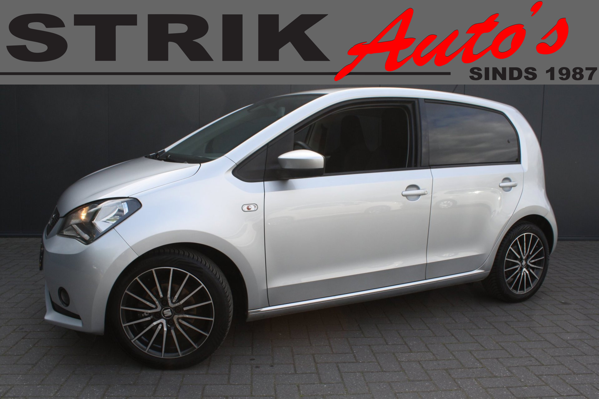 Seat Mii 1.0 Sport Dynamic - AIRCO - PDC - RIJKLAAR - 5-DEURS 2014 - voorkant