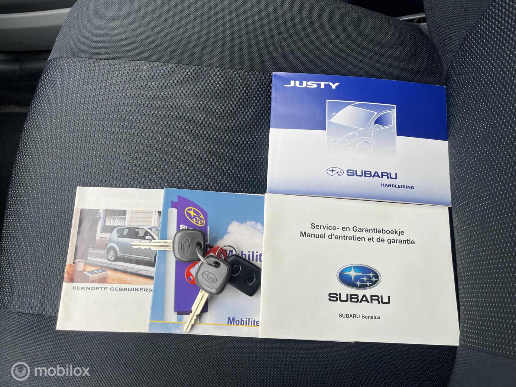 Foto van Subaru Justy