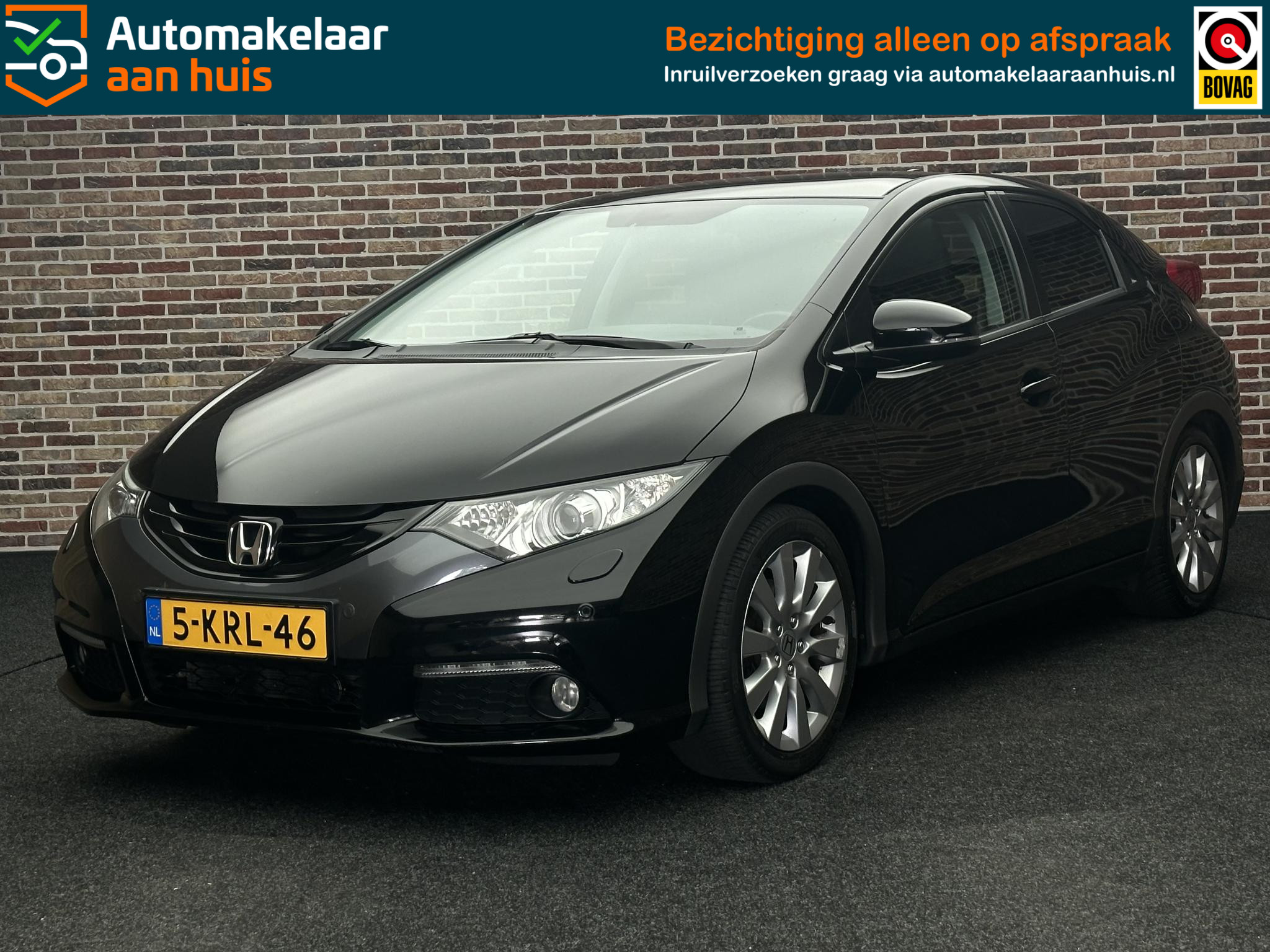 Honda Civic 1.8 Executive 2013 - voorkant