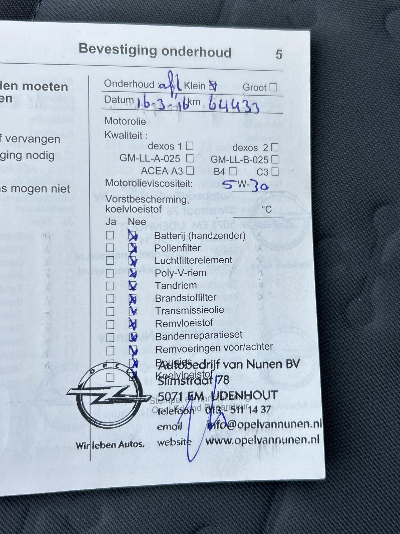 Foto van Opel Meriva