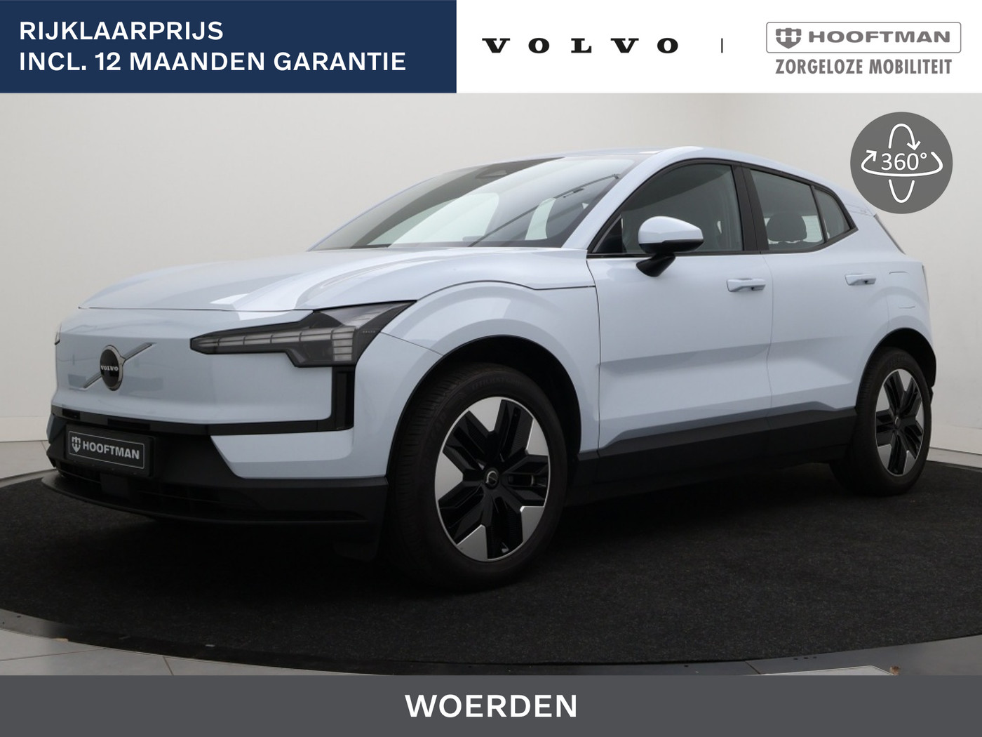 Volvo Ex30 SINGLE MOTOR CORE 18INCH GOOGLE MAPS ACC CAMERA PARK ASSIST 2024 - voorkant