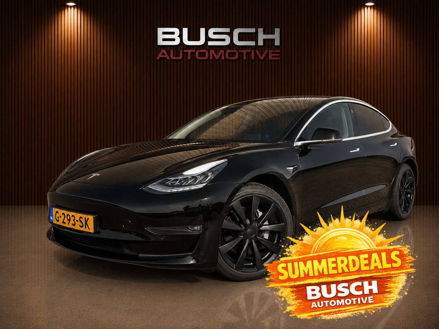 Tesla Model 3 Long Range AWD 75 kWh | VAN 2e EIGENAAR | SoH% 2019 - voorkant