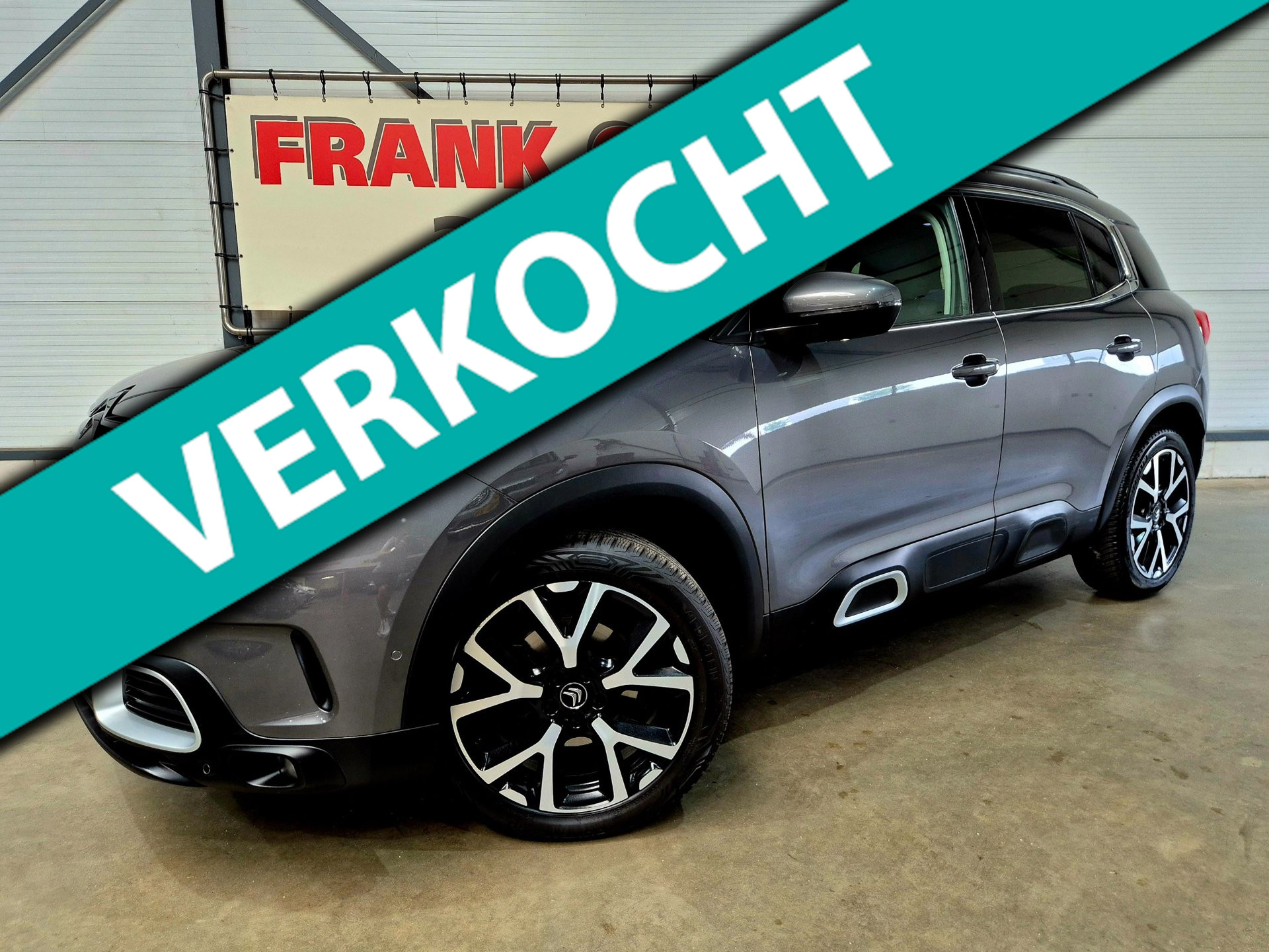 Citroen C5 Aircross 1.2 PureTech 131pk Shine + NAP|Dealer OH|Trekhaak|Panorama|LED|Leder/stof|Virtual|DAB|Navi|Apple|Android|18"LM 2019 - voorkant