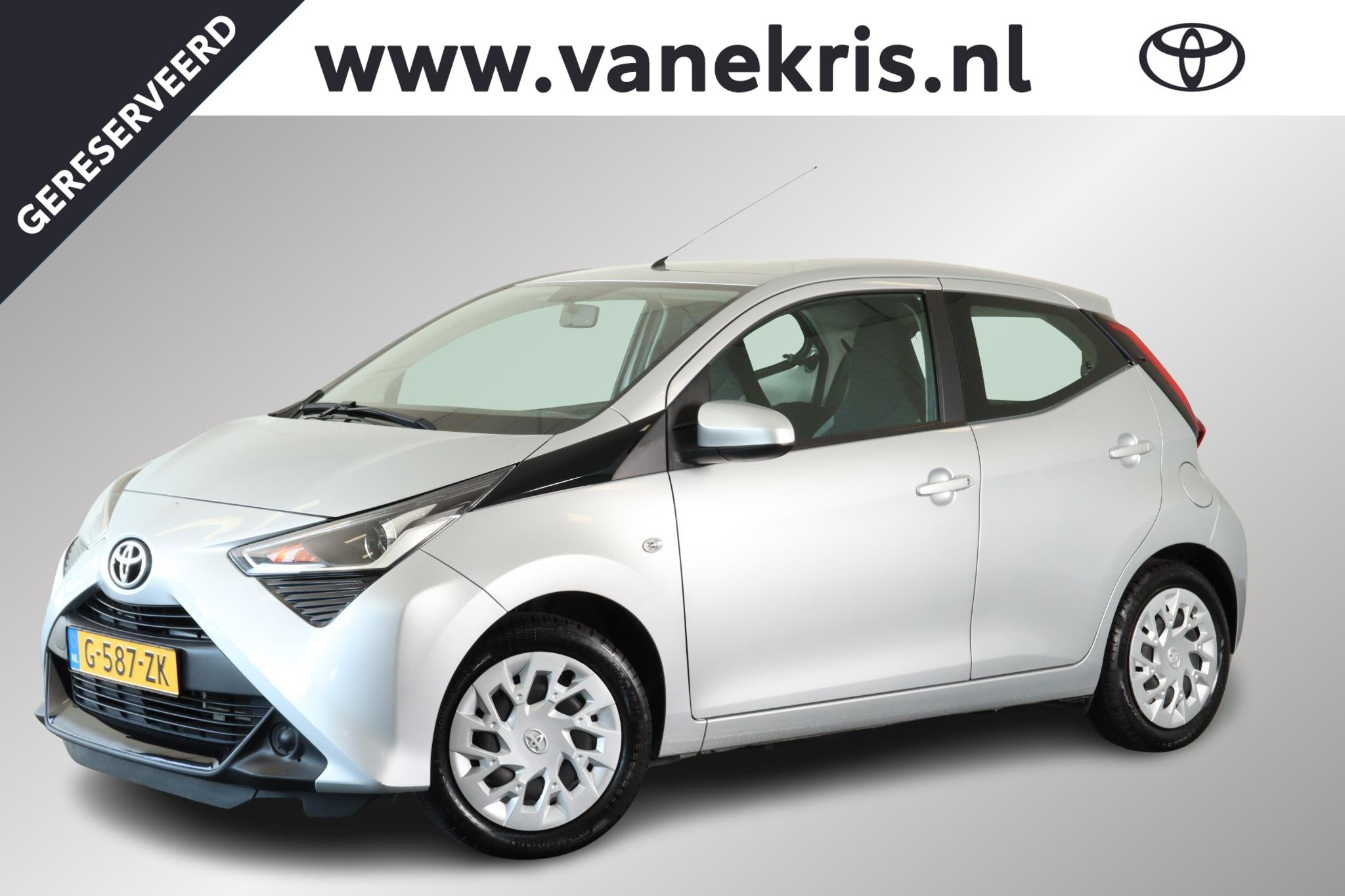 Toyota Toyota Aygo 1.0 VVT-i X-Play, Android auto, Carplay 2019 - voorkant