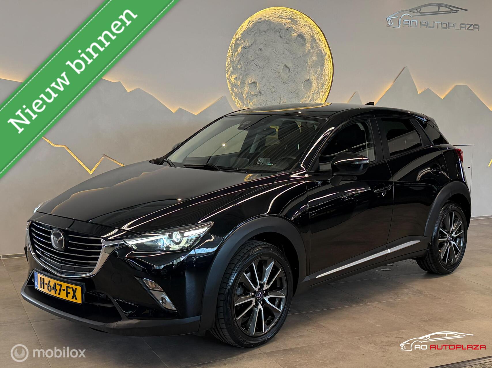 Mazda Mazda Cx-3 2.0 SkyActiv-G 150 GT-M 4WD Carplay/ACC/Leer/Camera 2015 - voorkant