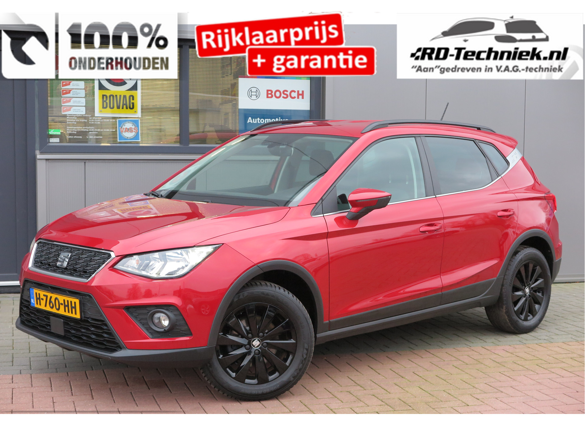 Seat Arona 1.0 TSI 95PK Xcellence Launch Edition 2017 - voorkant