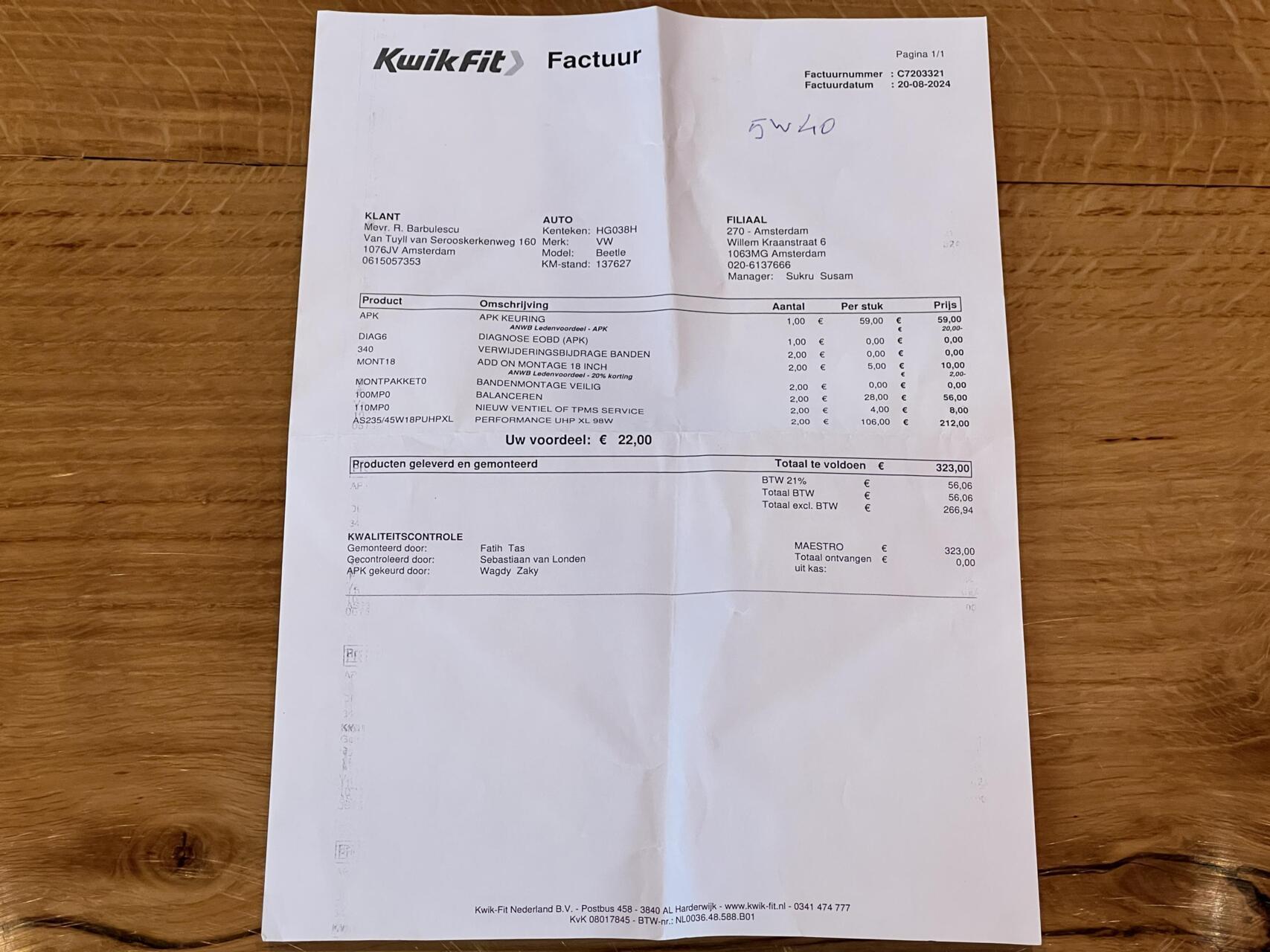 Foto van Volkswagen Beetle
