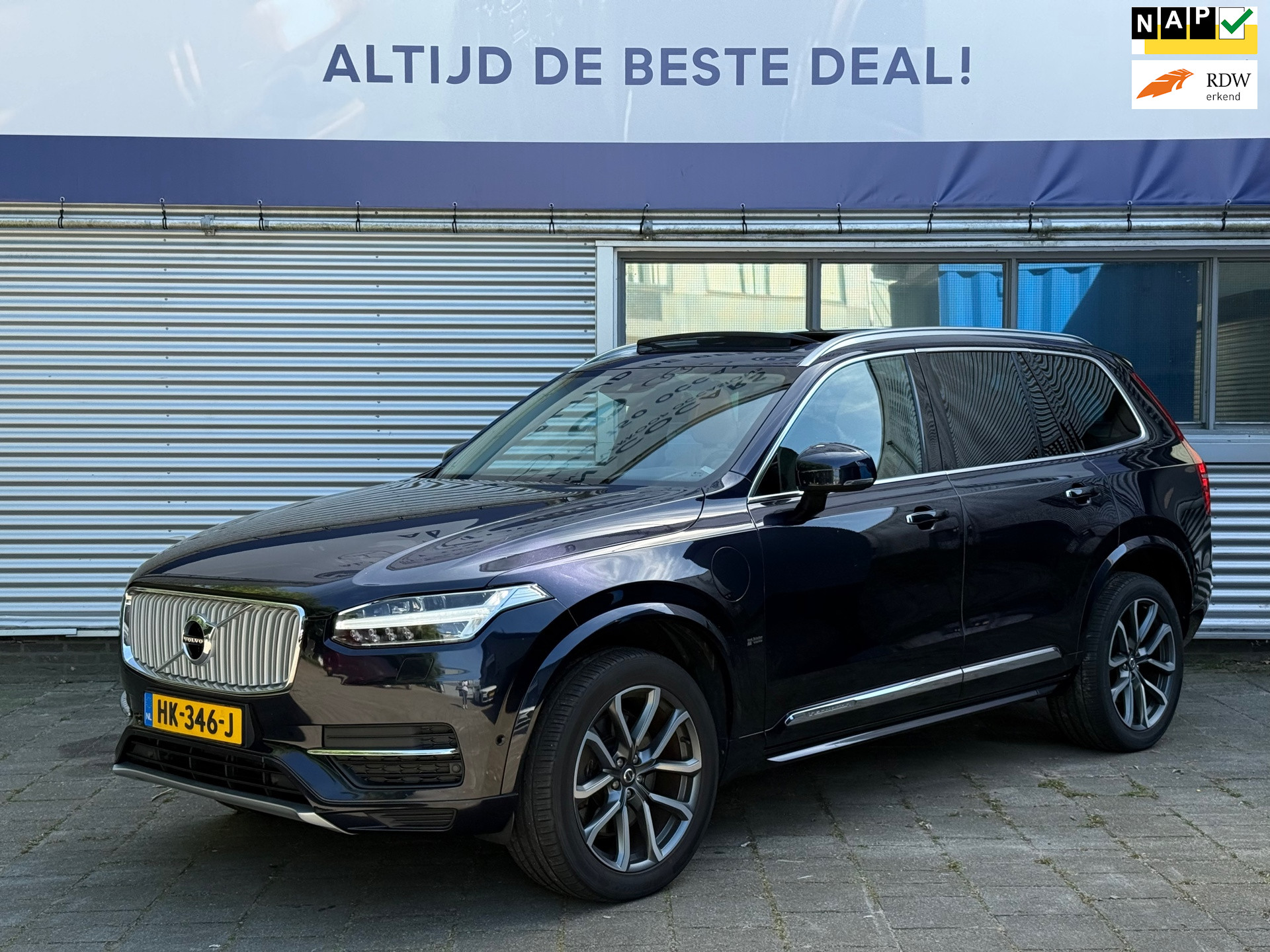 Volvo Xc90 T8 Twin Engine 2.0 T8 Twin Engine AWD Inscription luxe l 7 Persoons l Pano l  Trekhaak l Pilot Assist l Park Assist l Head 2015 - voorkant