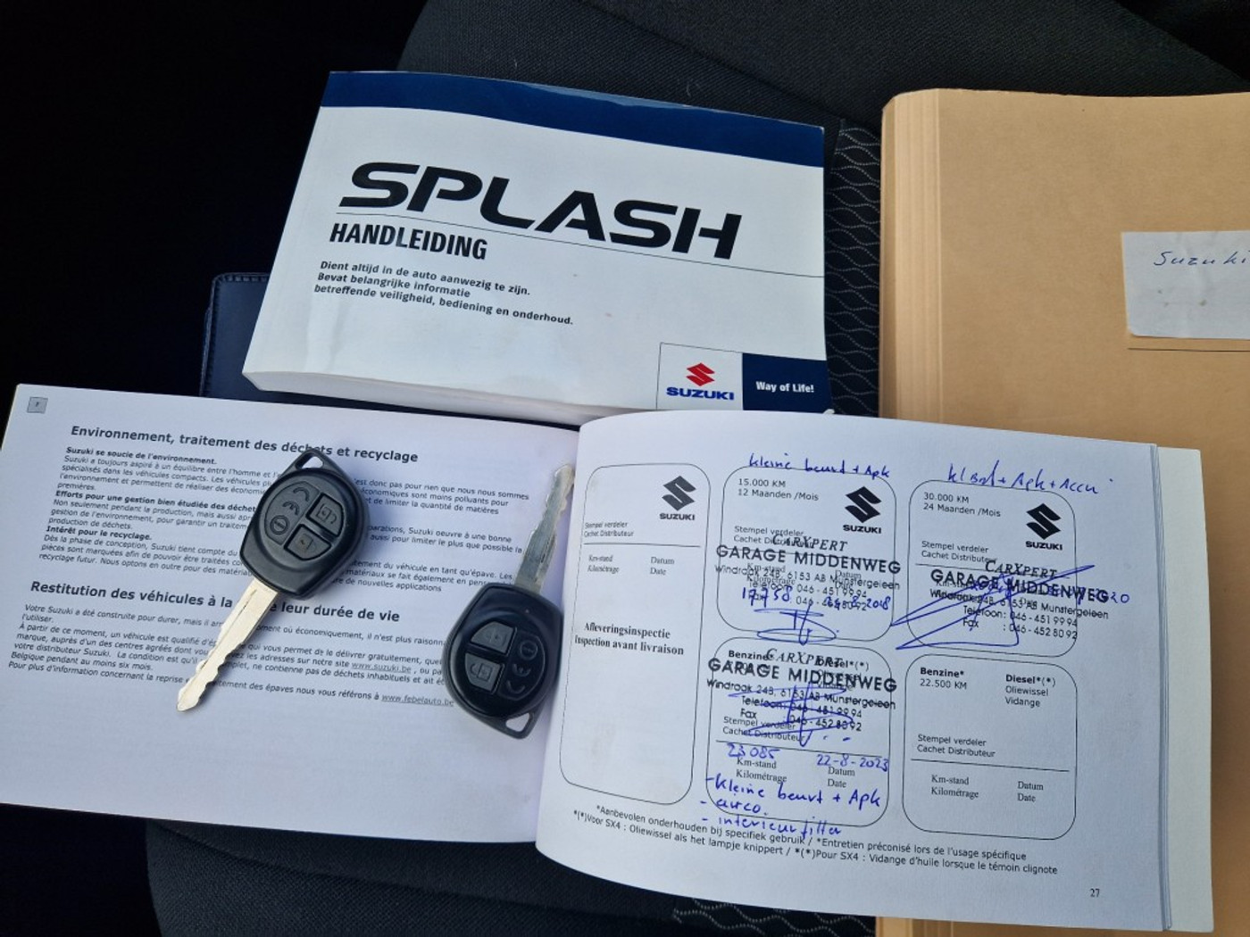 Foto van Suzuki Splash