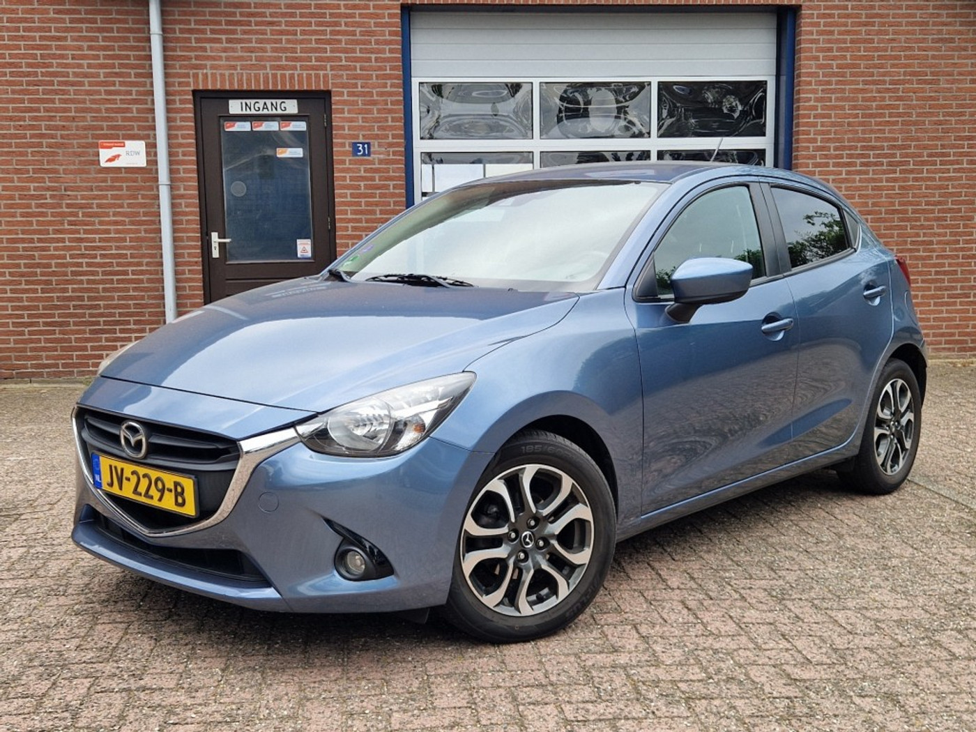 Mazda Mazda2 1.5 Skyactiv-G GT-M 5-Drs Airco NL-auto Navi Dealer-OH Cruise Stoel verw. 2016 - voorkant