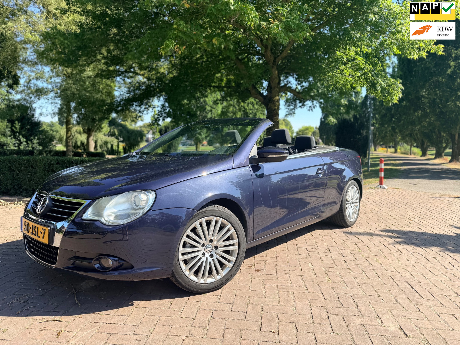 Volkswagen Eos 1.4 TSI Highline | Cabrio Hardtop | Cruise | Airco 2009 - voorkant