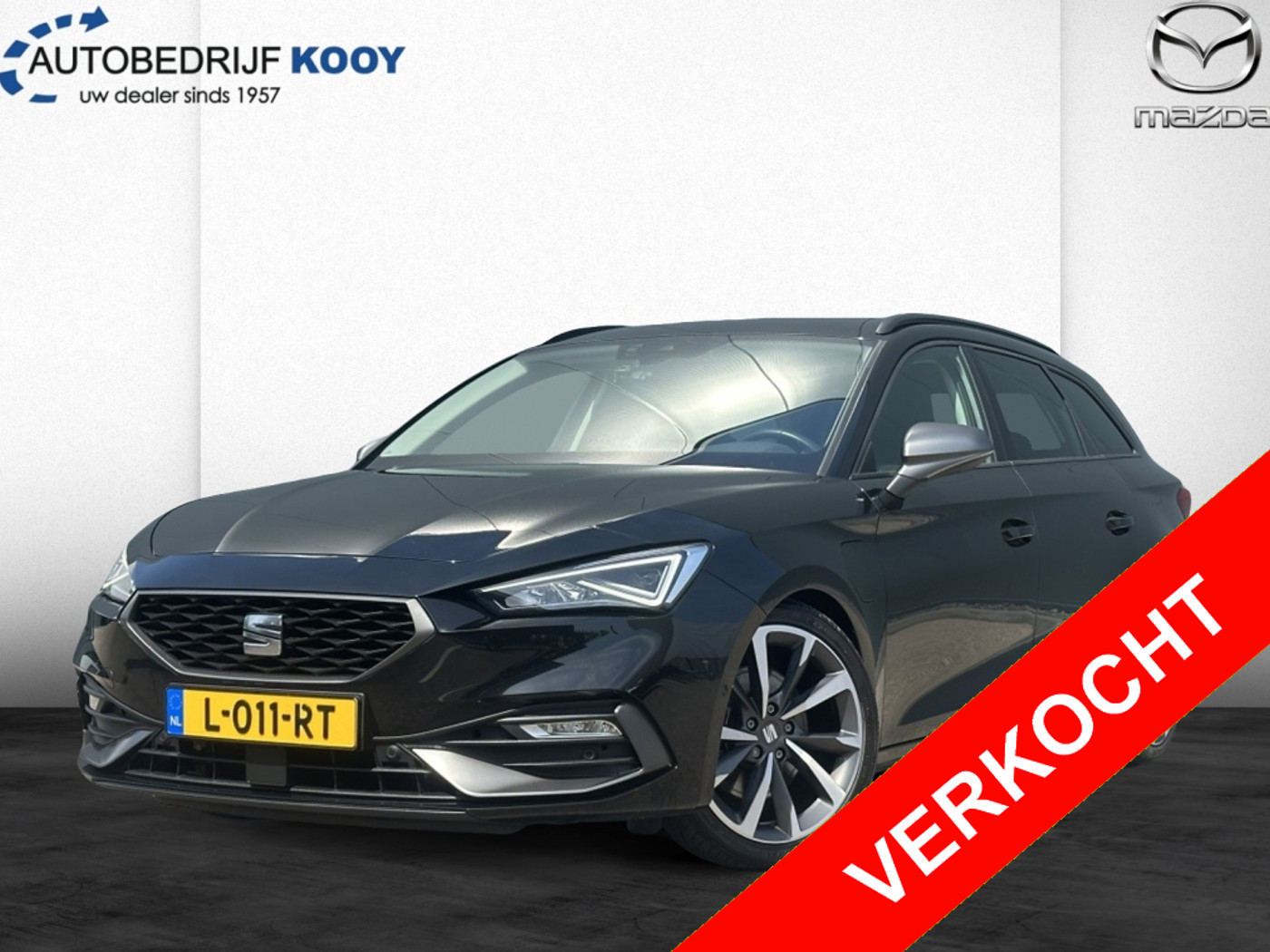 Seat Seat Leon SP E-hybrid150 1.4 TSI eHybrid PHEV FR / Carplay / Navi / Trekhaak 2021 - voorkant