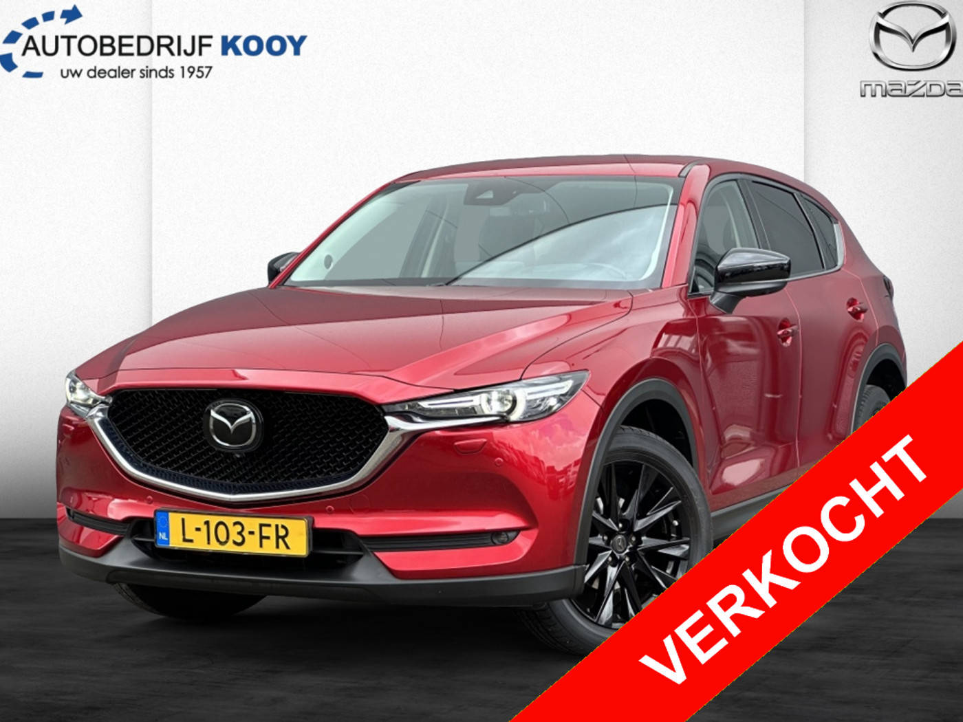 Mazda Mazda Cx-5 2.0 SkyActiv-G 165PK Sportive / Automaat 2021 - voorkant