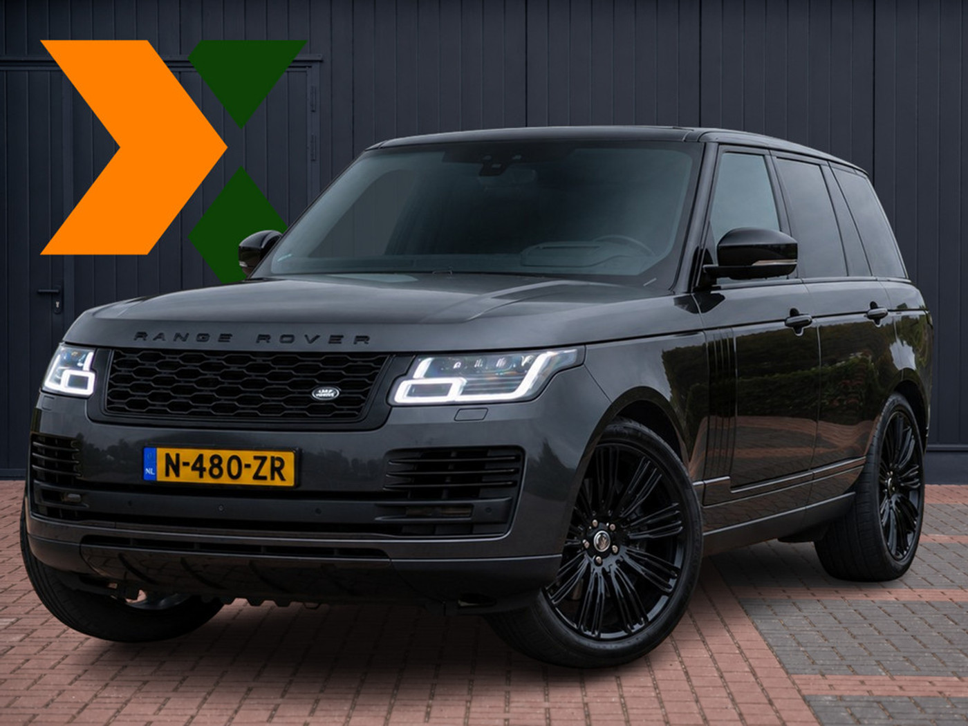 Land Rover Range Rover 5.0 V8 SC P525 Autobiography | Volleder | Panoramadak | Black pa 2018 - voorkant