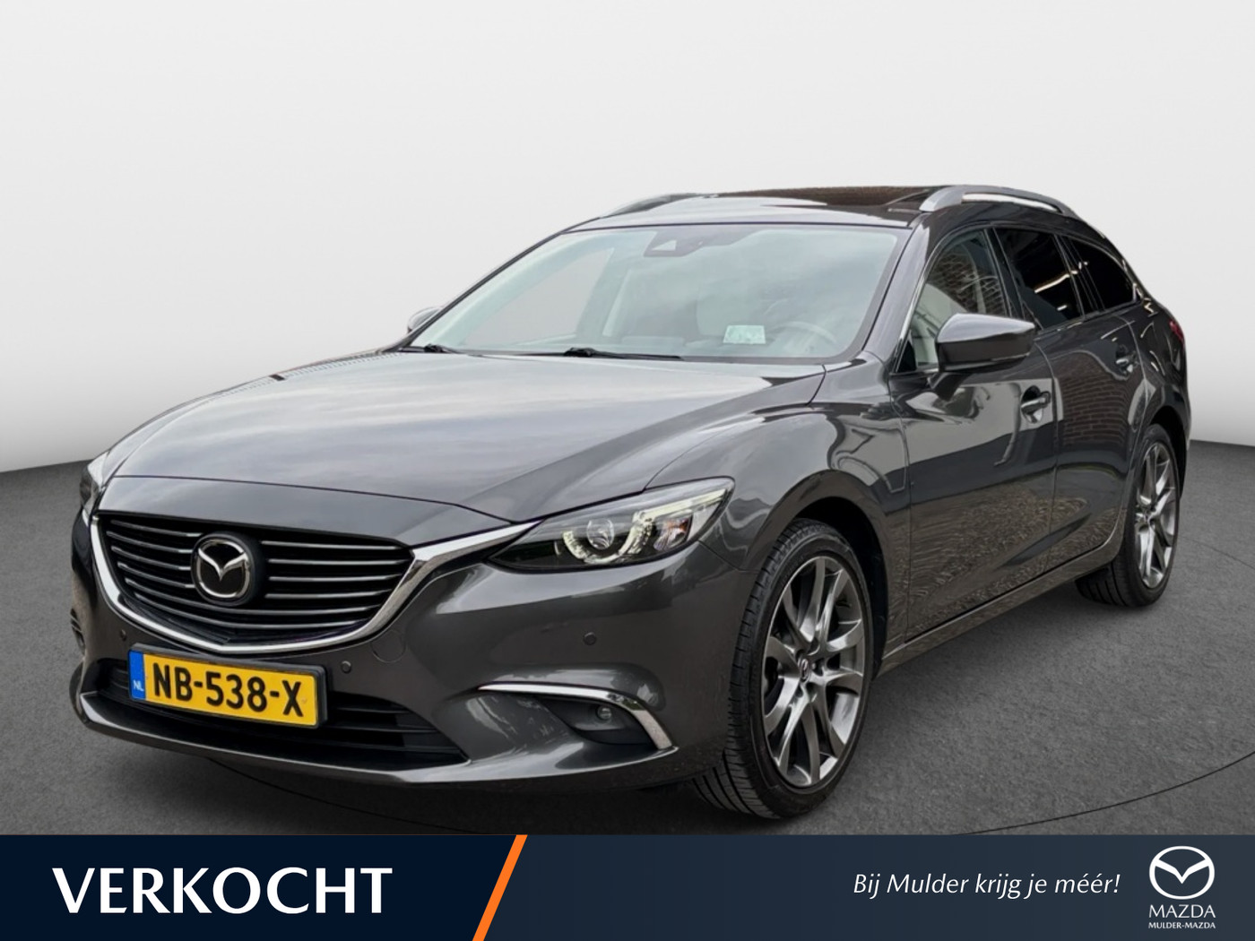 Mazda Mazda6 2.5 SkyActive-G 192 GT-M | Schuifdak | Bose Audio | Leder 2017 - voorkant