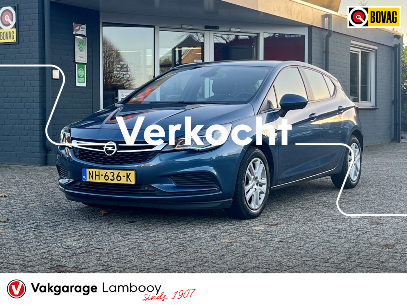Opel Astra 1.0 105PK Online Edition Automaat Camera Navigatie Trekhaak 1e e 2017 - voorkant
