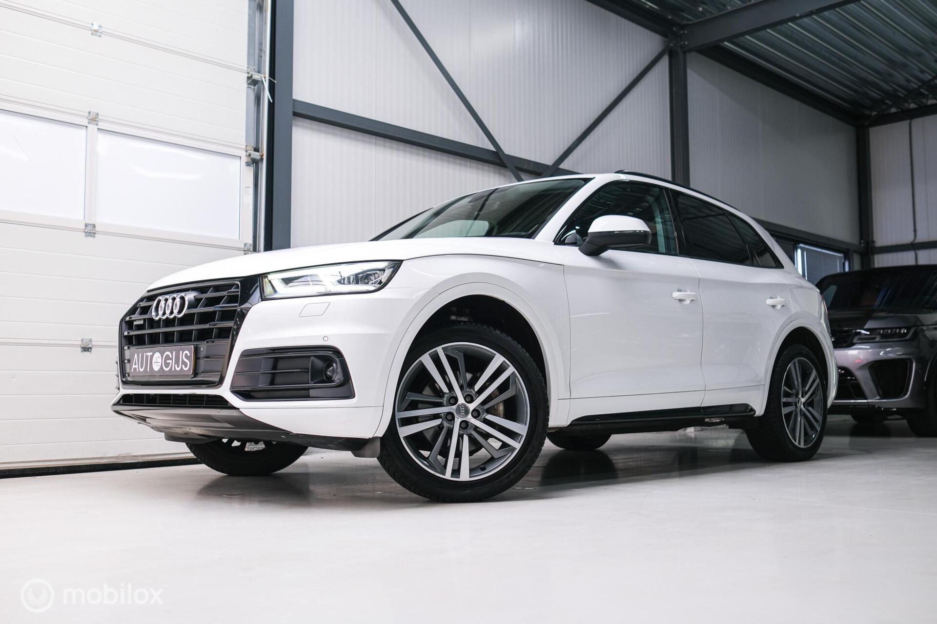 Audi Q5 2.0 TFSI quattro Launch Edition | HUD | Virtual cockpit | Trekhaak | LED | Leder | Ambiance verlichting | Nieuw model | 2017 - voorkant