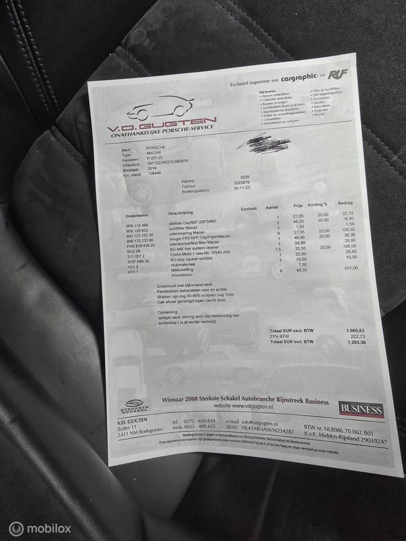 Foto van Porsche Macan GTS