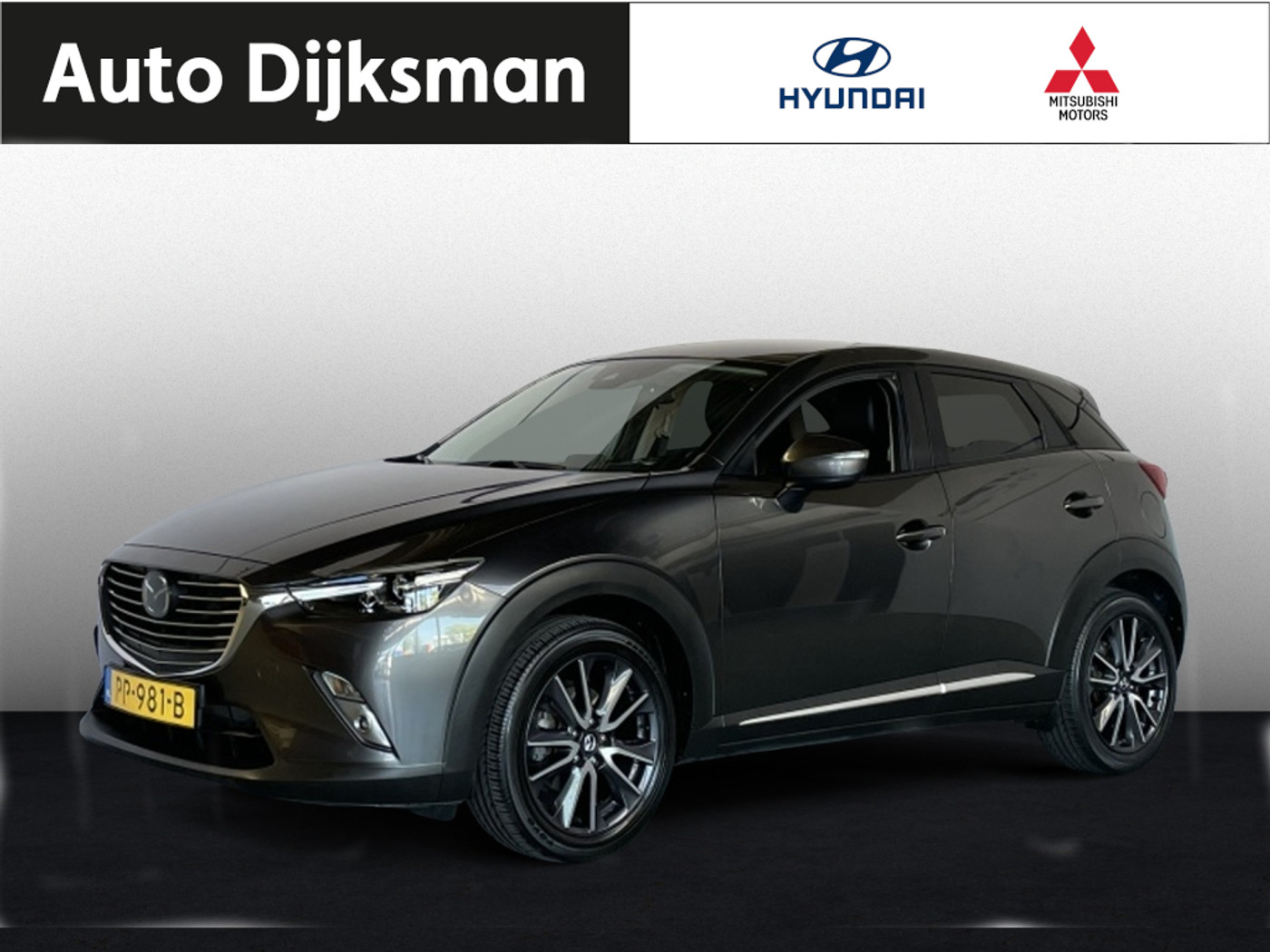 Mazda Cx-3 2.0 SkyActiv-G 120 GT-M 2017 - voorkant