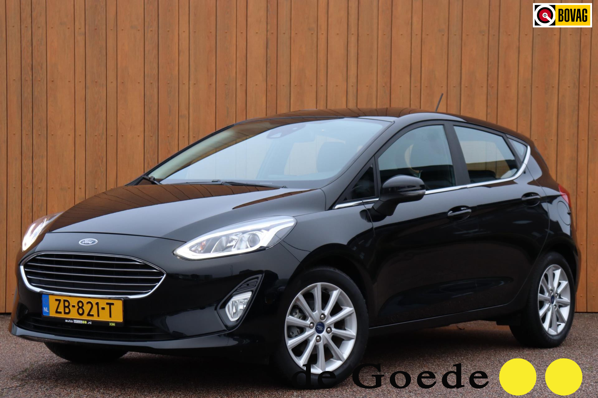 Ford Fiesta 1.0 EcoBoost Titanium org.NL 2019 - voorkant