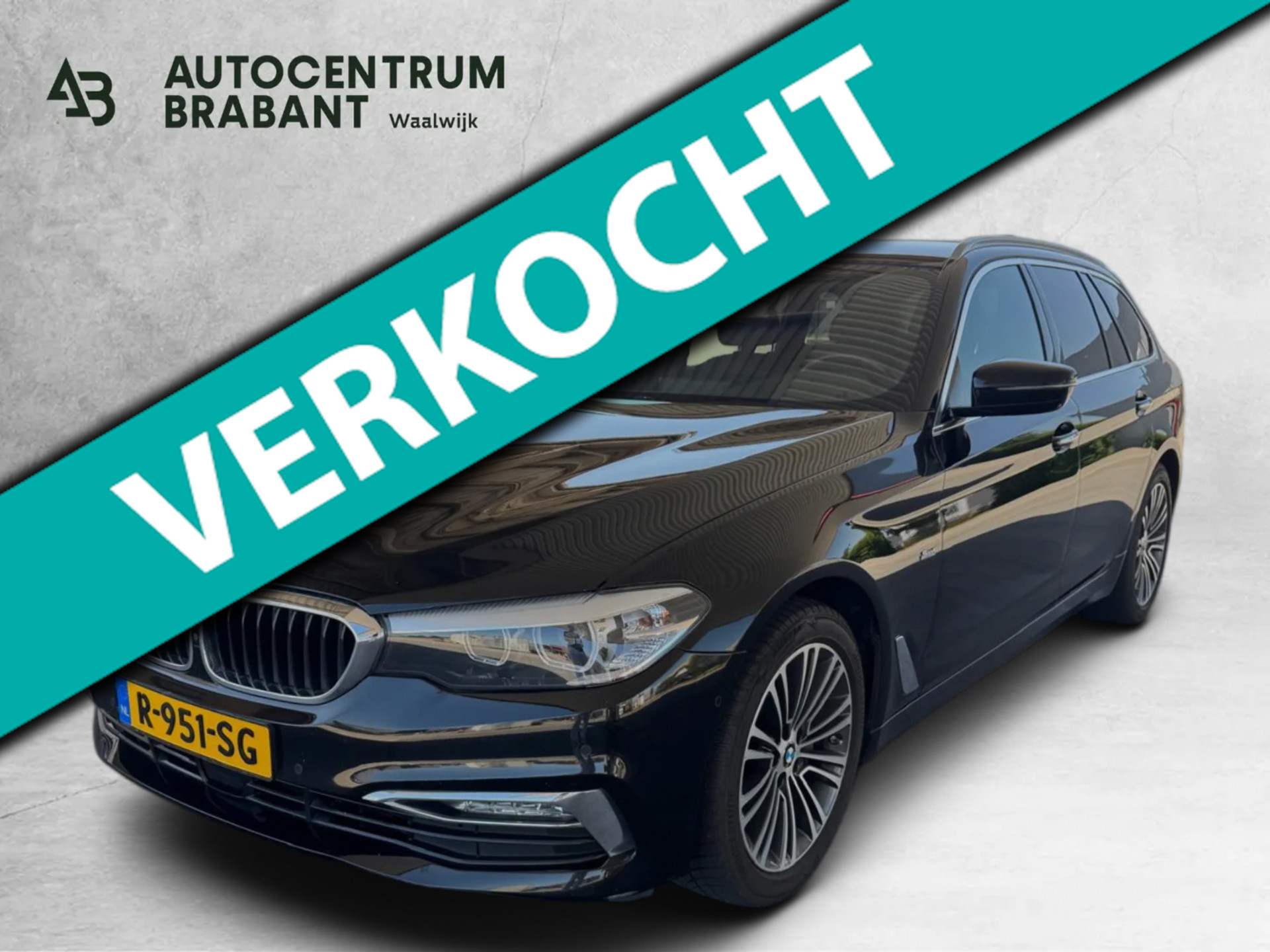 BMW 530i 530i High Executive (Goed OndH, Trekhaak, 360 Camera, Navi, Stoel/stuur VerW, Camera, Comfort Stoelen, Etc) 2018 - voorkant