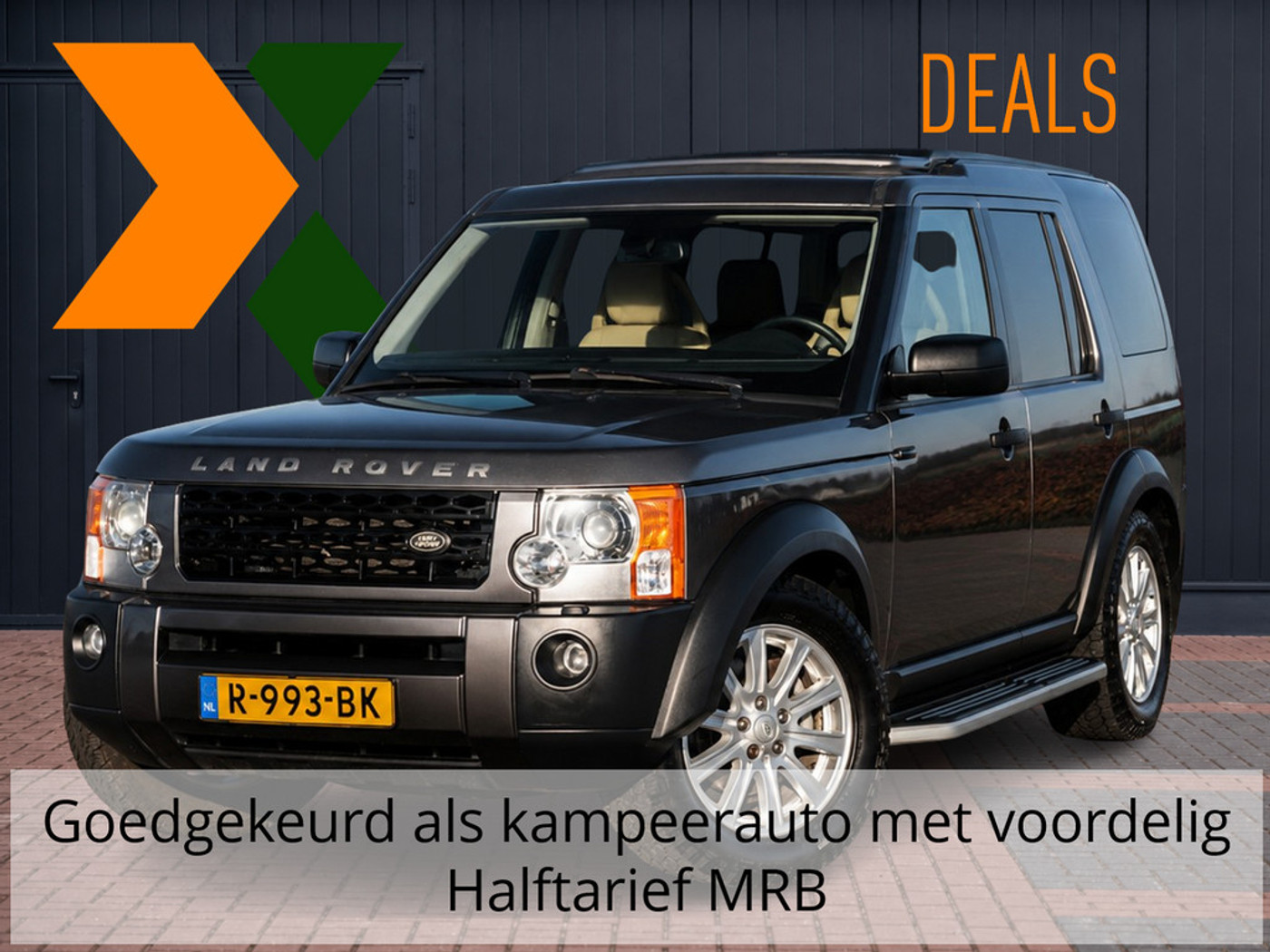 Land Rover Discovery 2.7 TdV6 SE Aut | Uniek! Camper (half tarief WB), 7 pers & 3500 2007 - voorkant