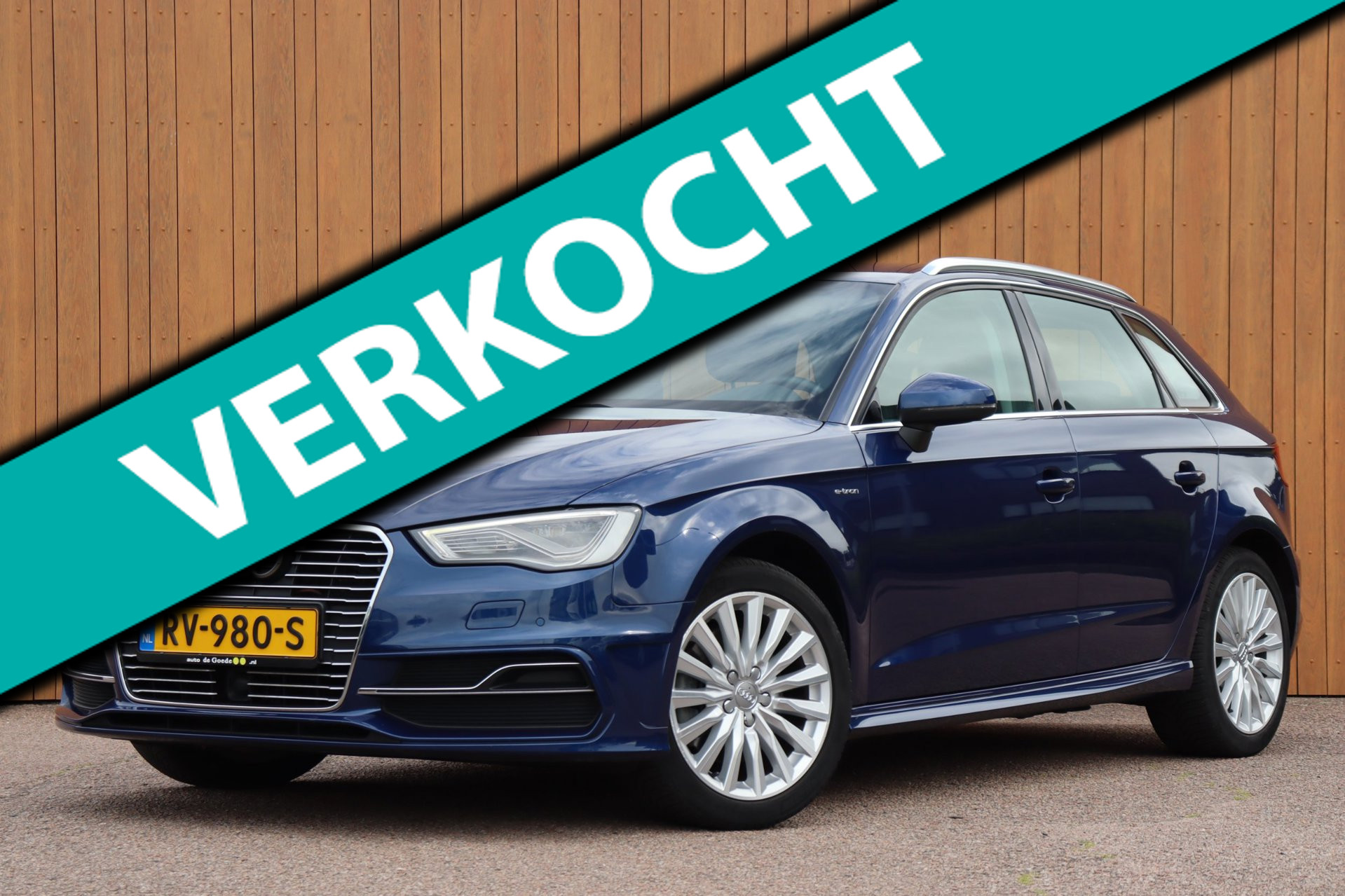 Audi A3 Sportback E-tron 1.4 e-tron PHEV Attraction Pro Line plus camera trekhaak h.leer+el.+vw 2015 - voorkant