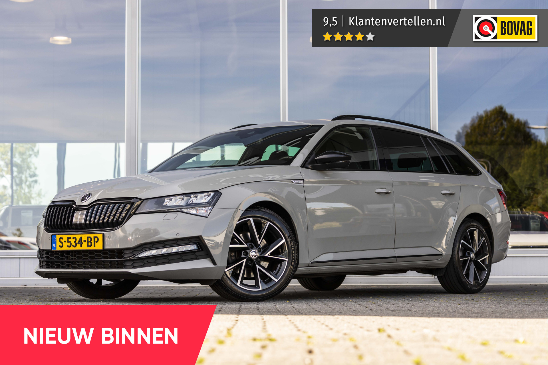 Skoda Superb 1.5 TSI ACT Sportline 2023 - voorkant