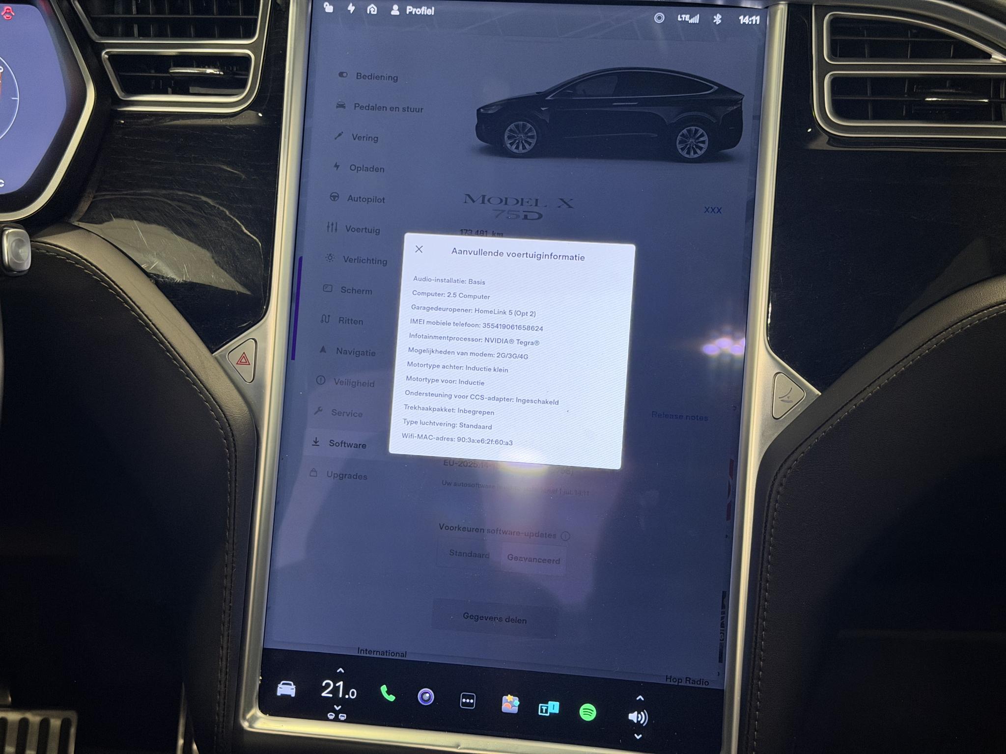Foto van Tesla Model X