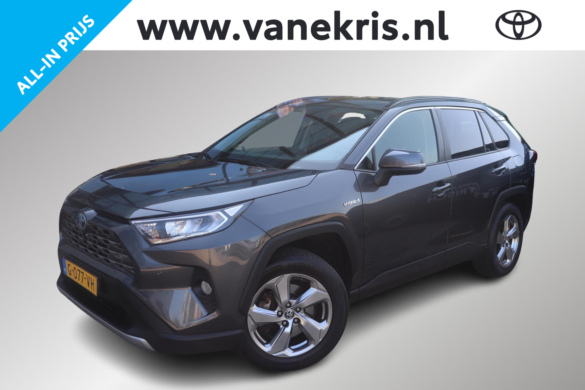 Toyota Toyota Rav4 2.5 Hybrid AWD Dynamic, 2019 - voorkant