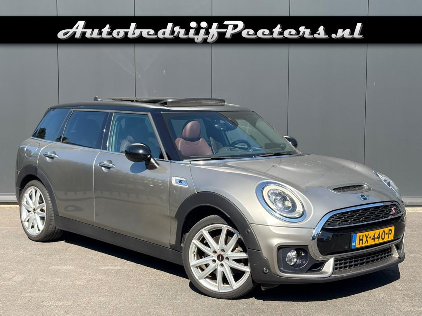 Mini Clubman Cooper S 2.0 Cooper S JCW pakket Pano ACC Leder LED HUD H/K Camera 2016 - voorkant