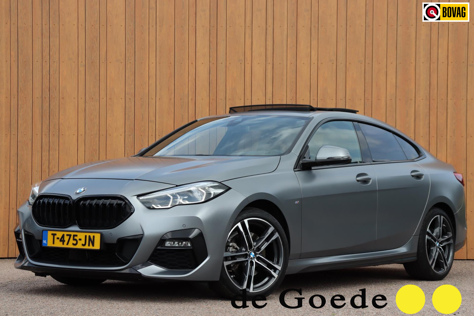 BMW 2-serie Gran Coupé 218i Introduction Ed. M-Sport org.NL schuifdak camera's stuur+stoelverw speciale kleur 2023 - voorkant